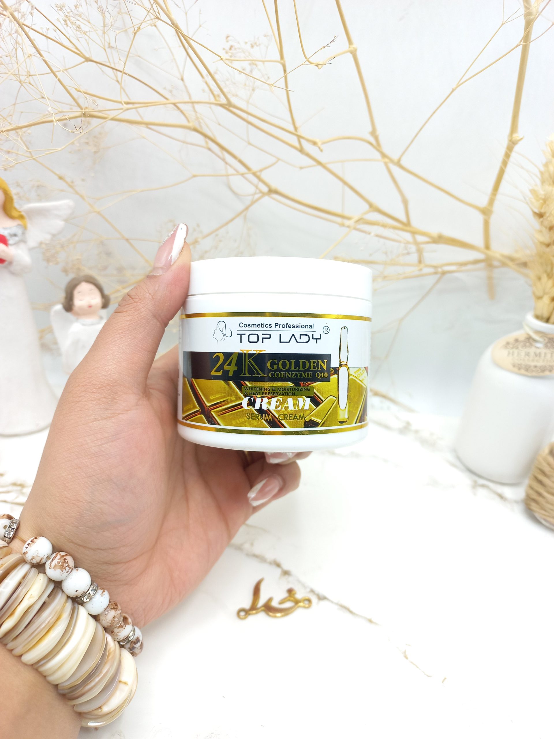 کرم سفید کننده و روشن کننده کلاژن تاپ لیدی TOP LADY کد 15007