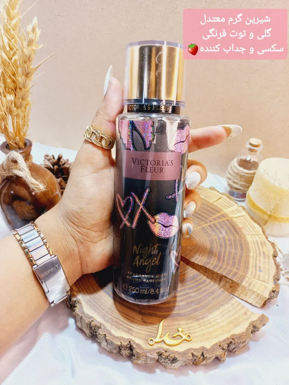 بادی اسپلش مدل Night Angel حجم 250 میل ویکتوریا فلور اورجینال