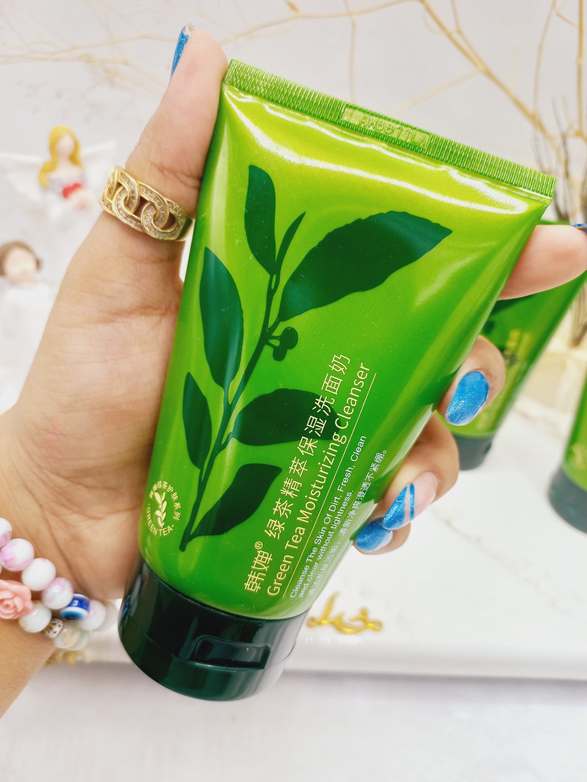 فوم پاک کننده و شستشوی چای سبز رورک rorec کد HC6000 | پخش عمده