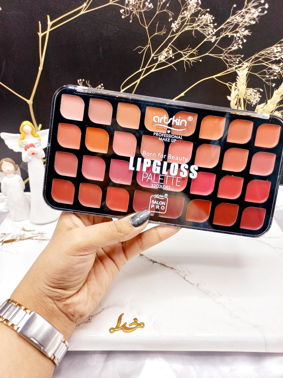 پالت رژ لب 32 رنگ آرت اسکین artskin کد AS 972171