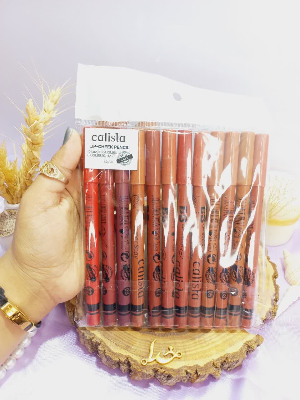 رژ مدادی بدون تراش مدل کالیستا CALISTA پوکه قرمز (اصلی) | پخش عمده