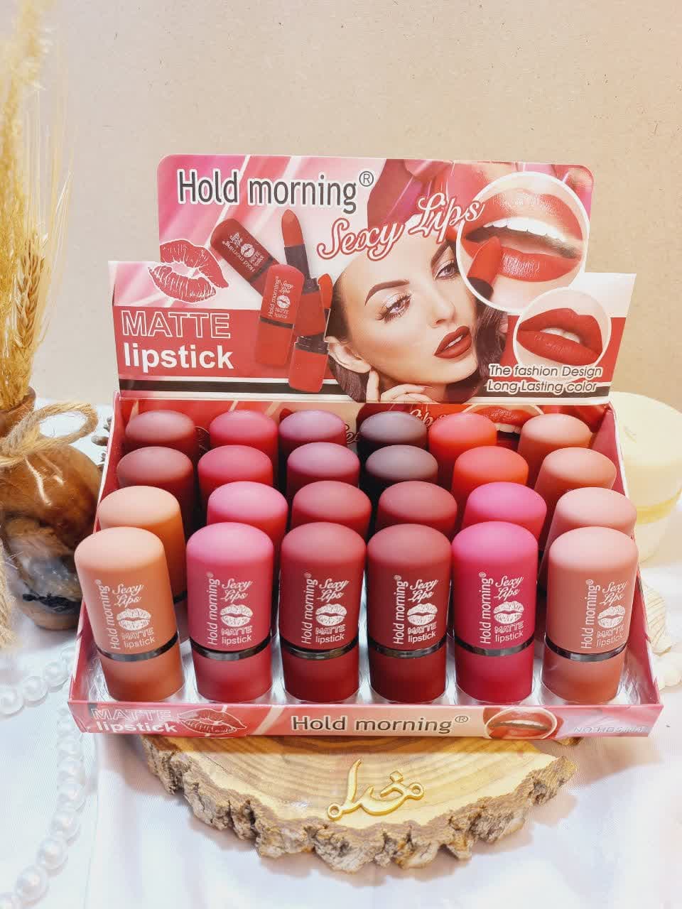 رژ لب جامد پرطرفدار  HOLD MORNING هولد مورنینگ کد HB5181