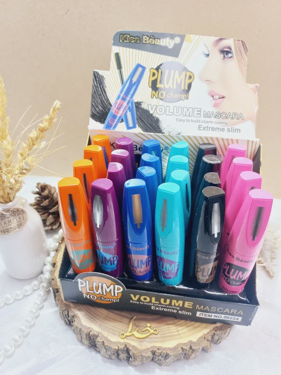 ریمل پرطرفدار PLUMP NO CLUMP  برند کیس بیوتی KISS BEAUTY کد 56224