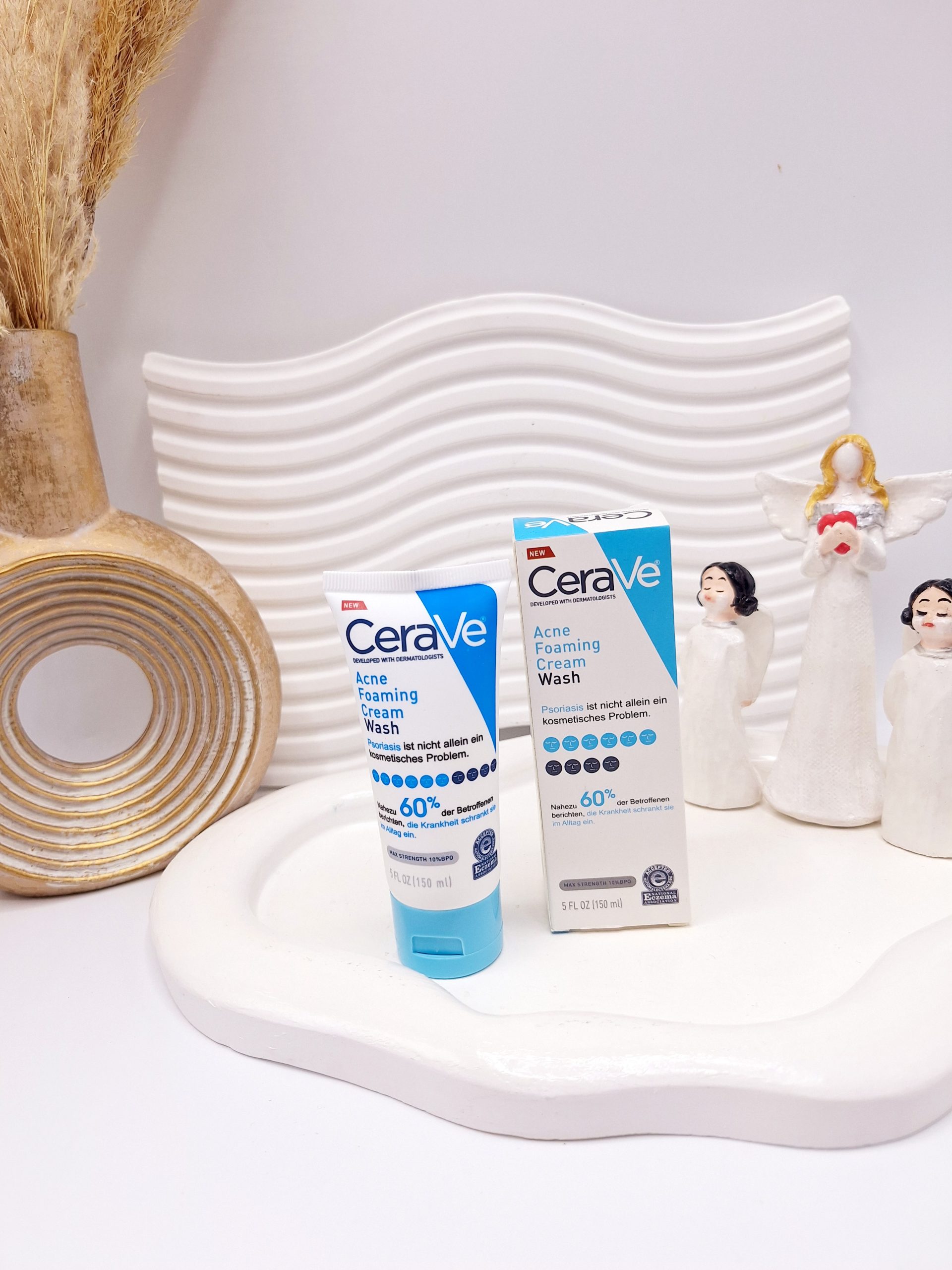 فوم پاک کننده و شستشو صورت ضد لک و آکنه برند سراوی Cerave حجم 150 میل کد 1532