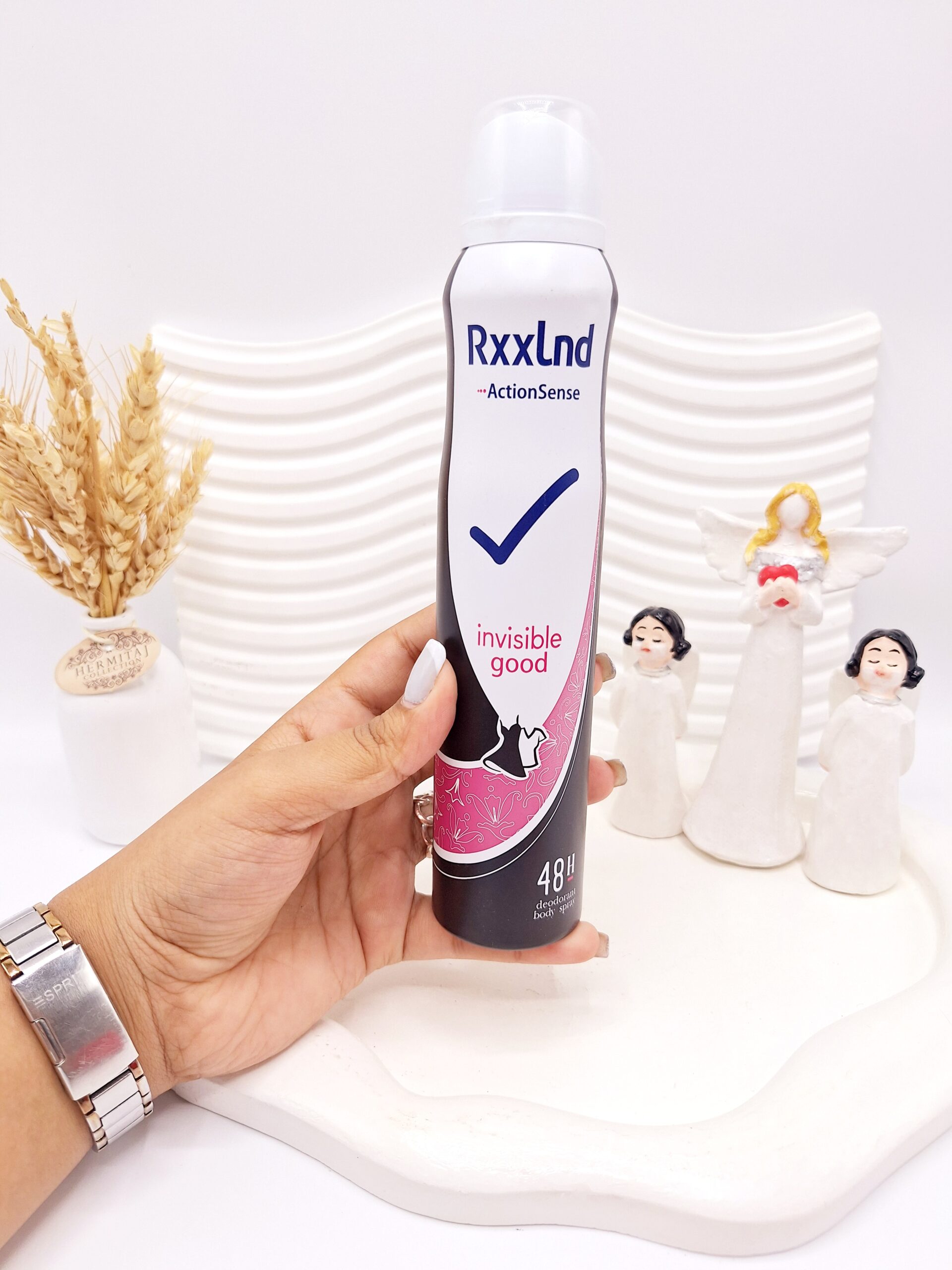 اسپری خوشبو کننده بدن زنانه Rxxlnd ماندگاری 48 ساعته کد 5875