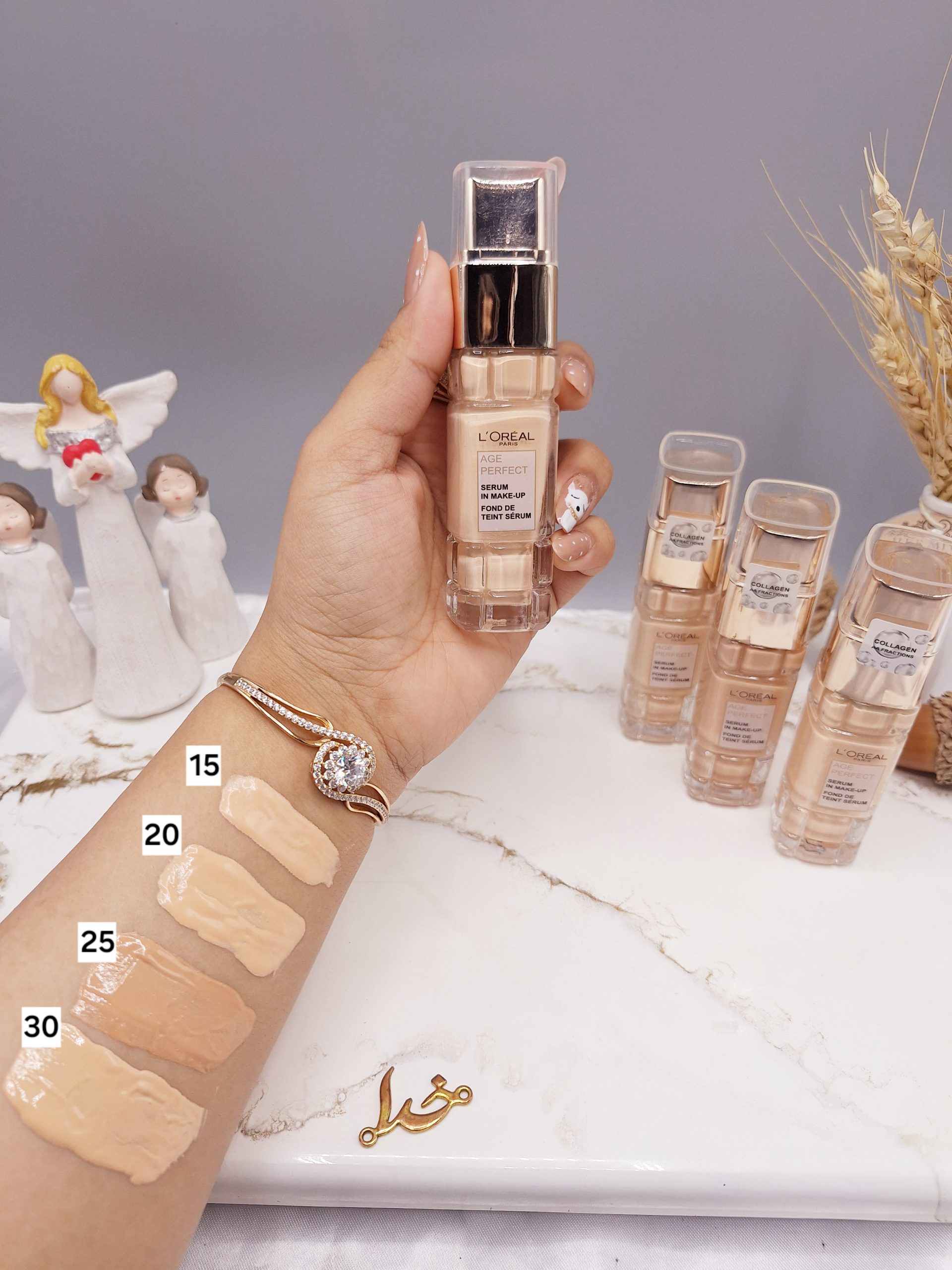 کرم پودر حاوی کلاژن برند لورآل L'OREAL با کیفیت