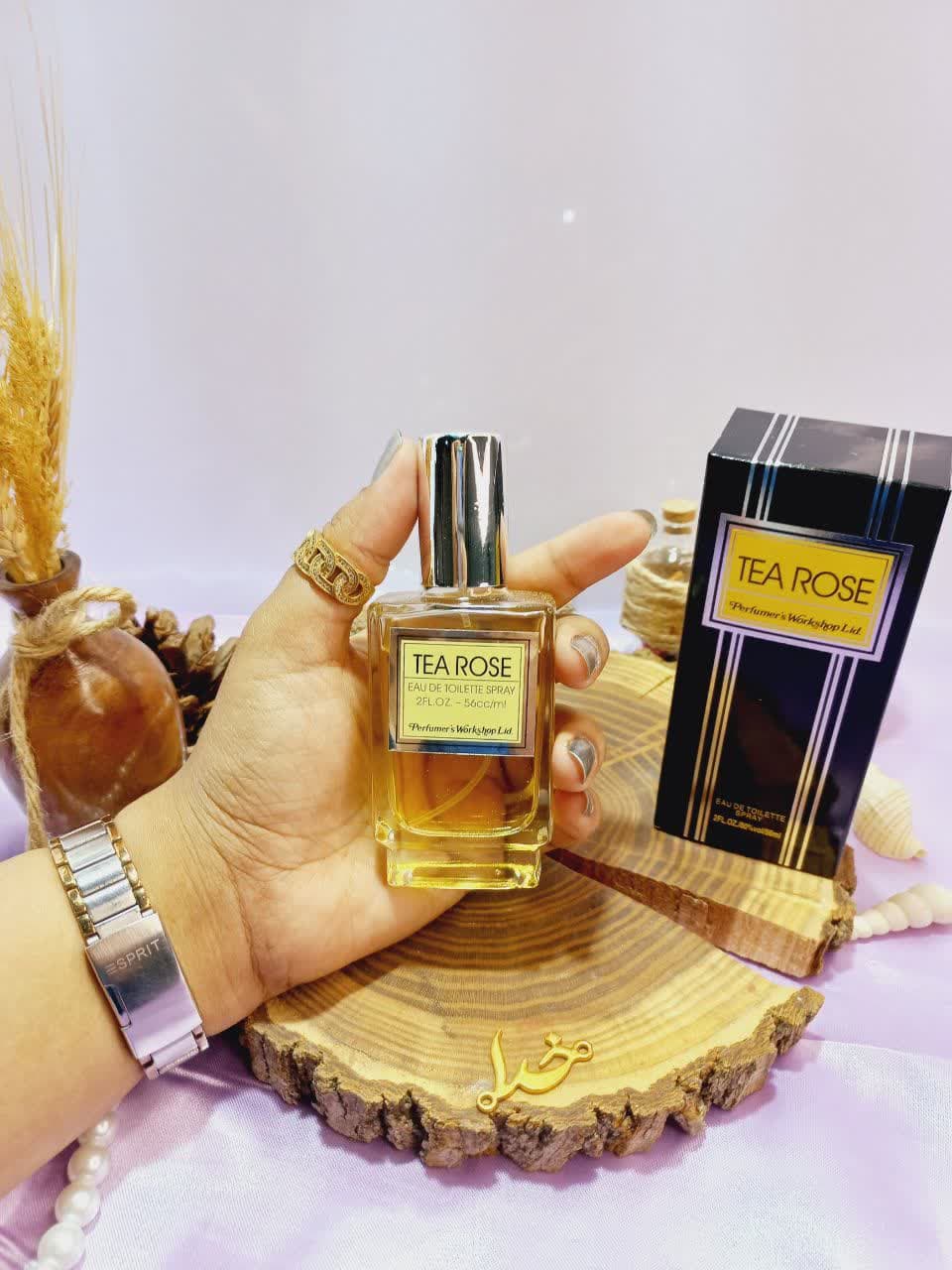 ادکلن تی رز TEA ROSE اصل آمریکایی حجم 56 میلی لیتر مردانه