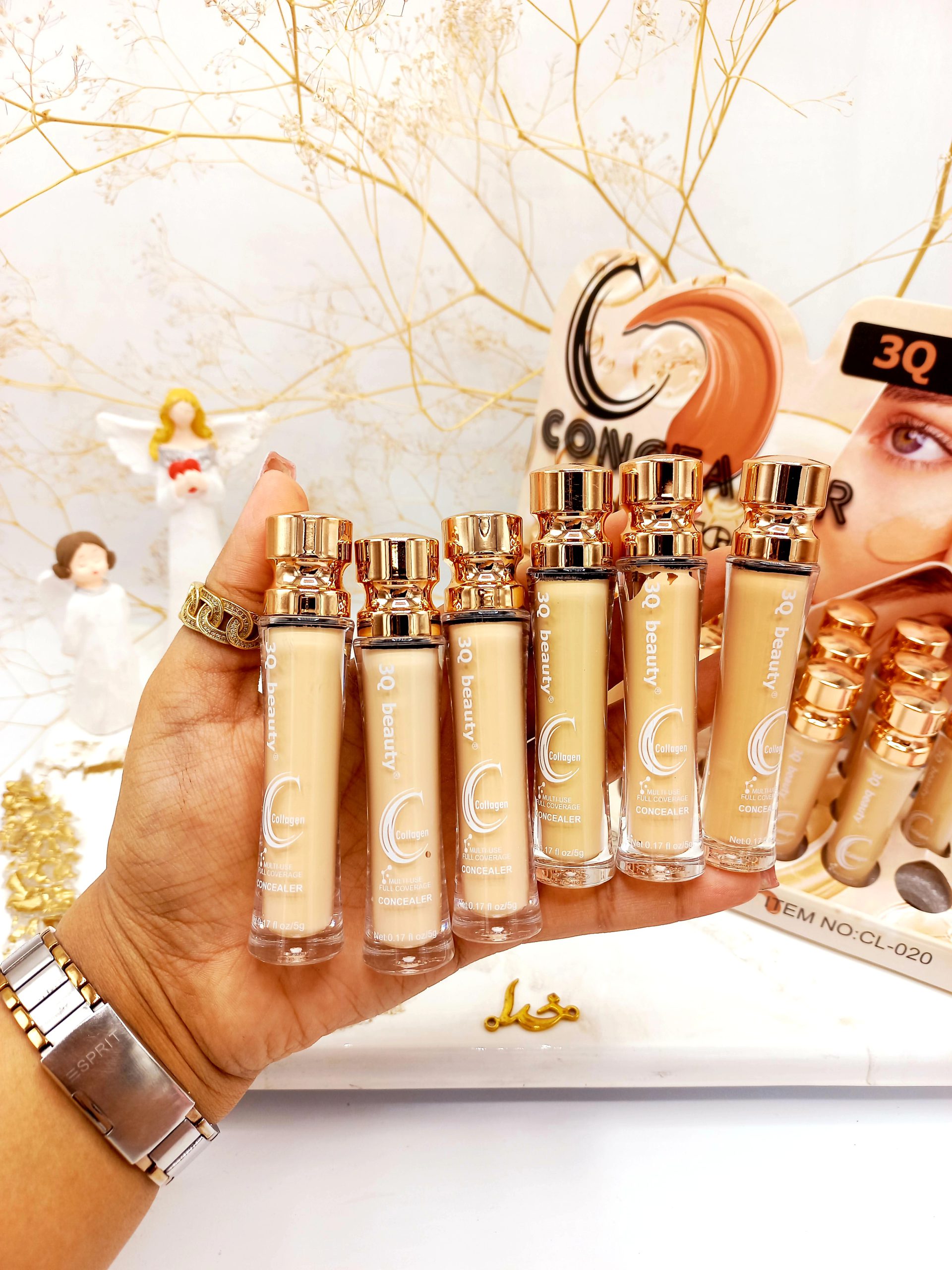 کانسیلر مایع 3Q beauty نچرال کد CL020