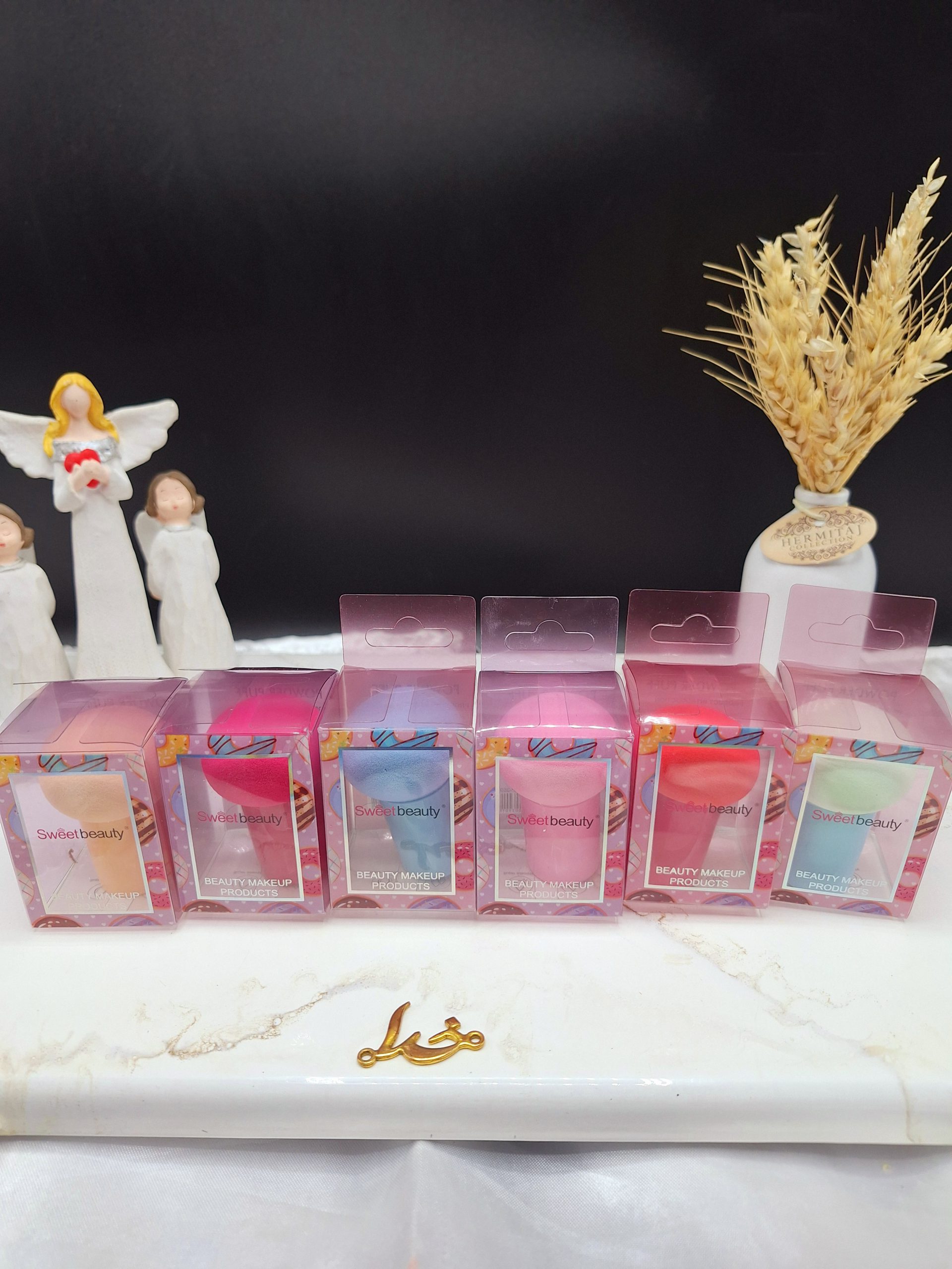 پد قارچی دسته دار برند Sweet beauty کد FP_369