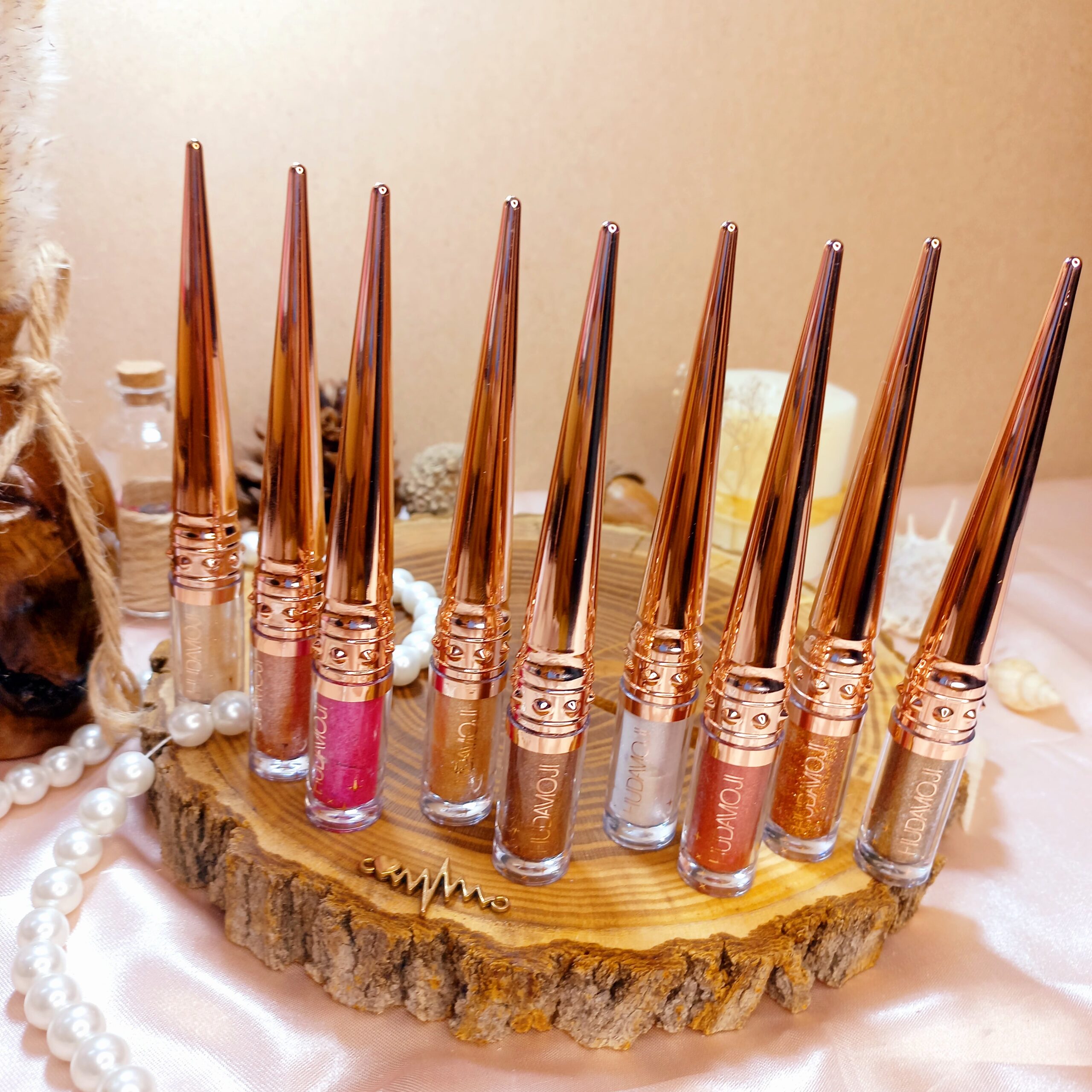 خط چشم شاین رنگی هدی موجی HUDA MOJI