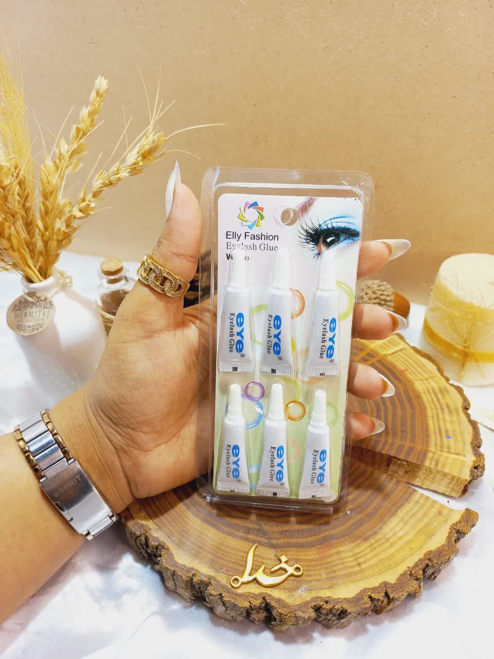 پک 6 تایی چسپ مژه مشکی ایلش EYE eyelash کد 30692 | پخش عمده