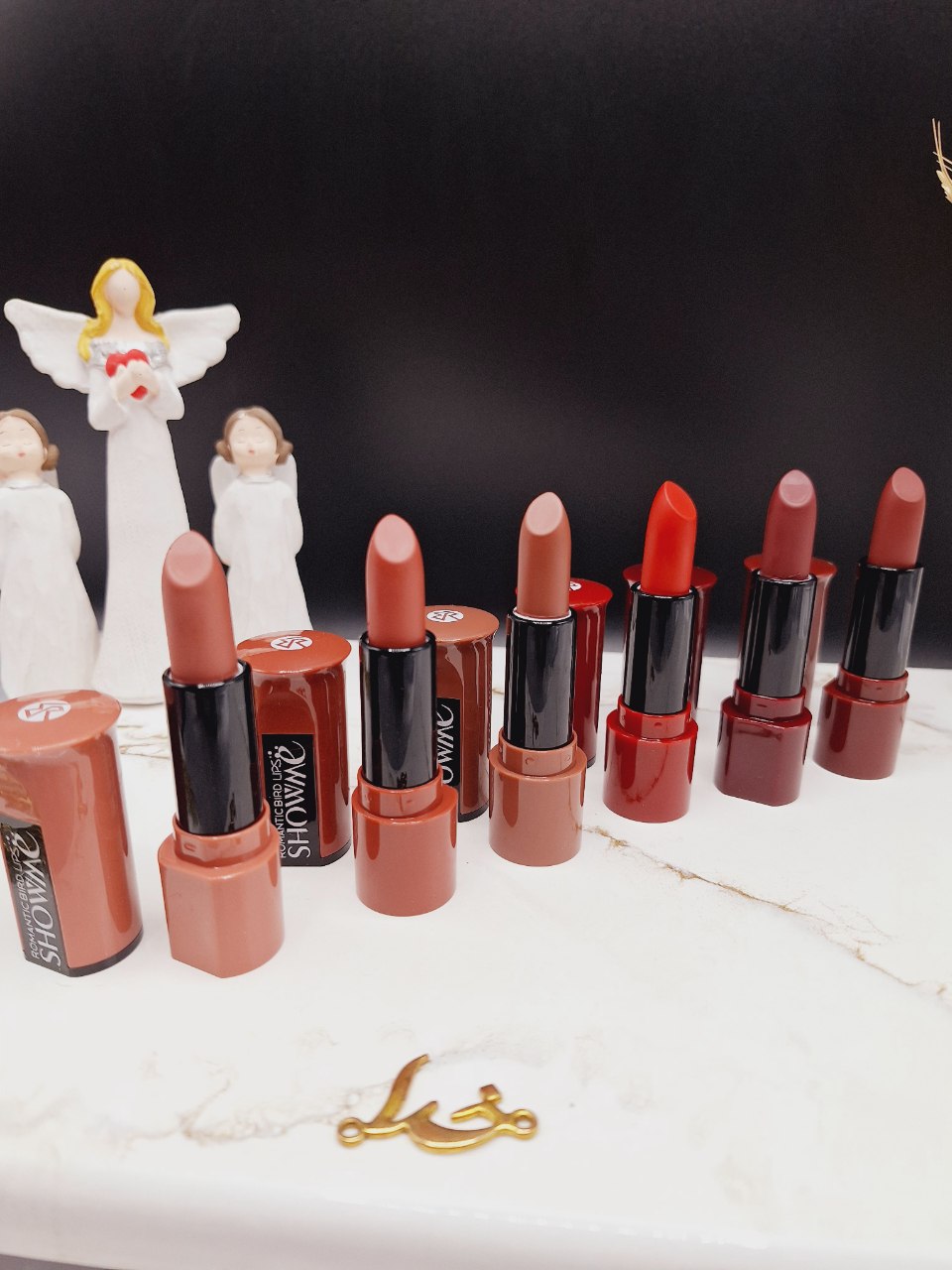 پک 6تایی رژ جامد ضد آب برند ROMANCE BIRD کد R4657