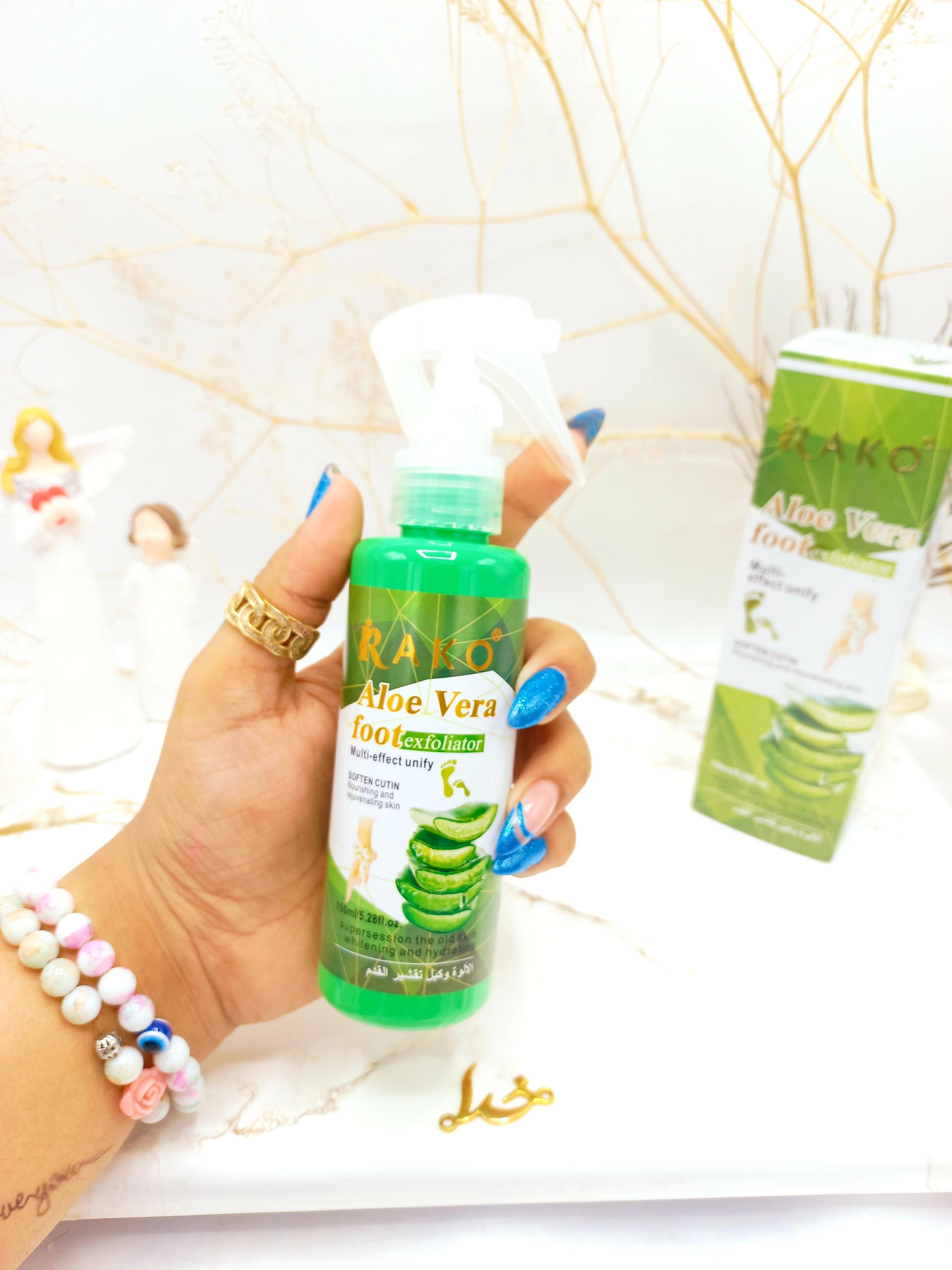 اسپری رفع ترک و خشکی پا قوی آلوورا راکو RAKO کد RK1083 اصلی