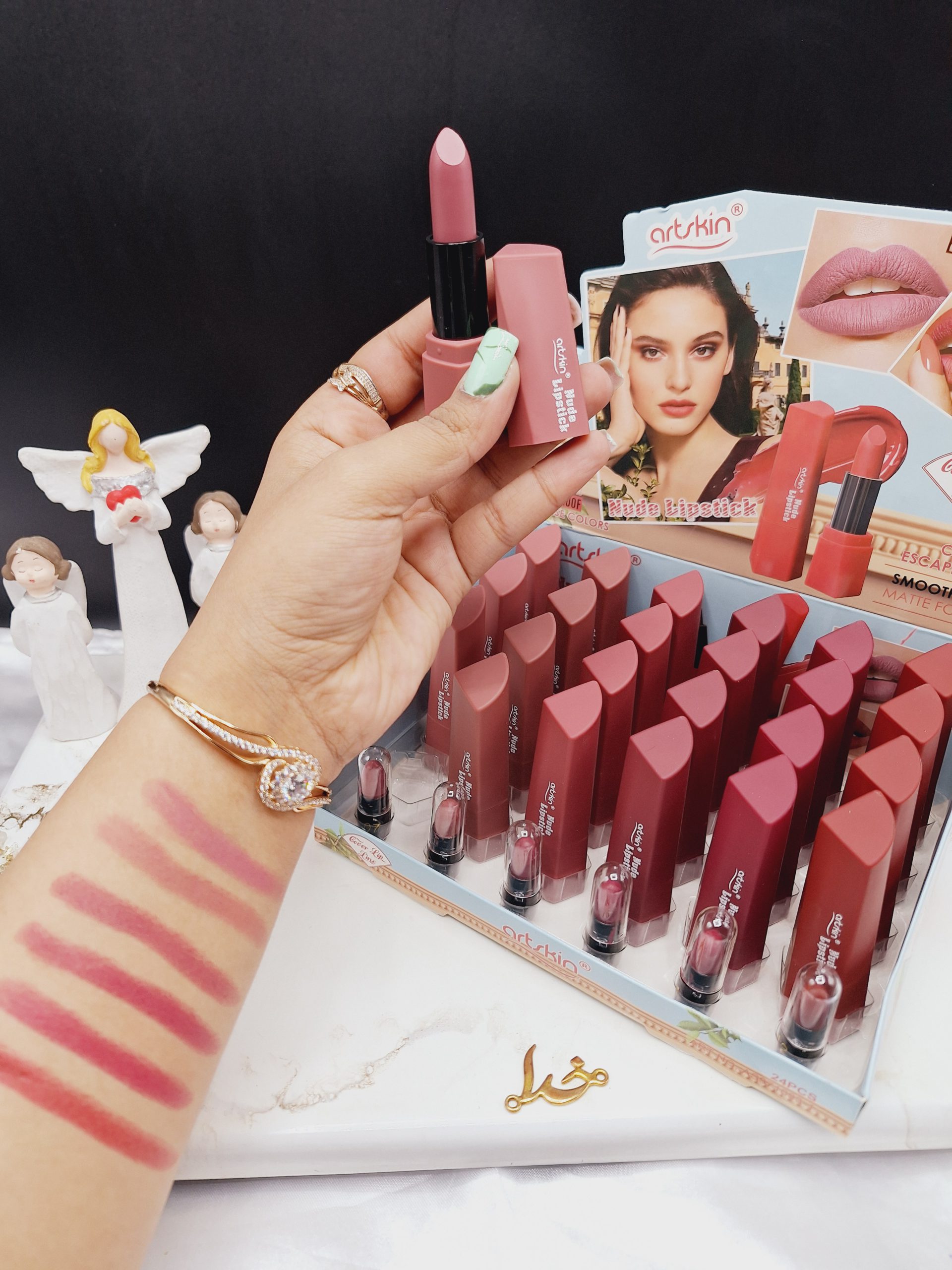 پک رژ جامد 6 تایی ضدآب آرت اسکین artskin کد SA971093_1