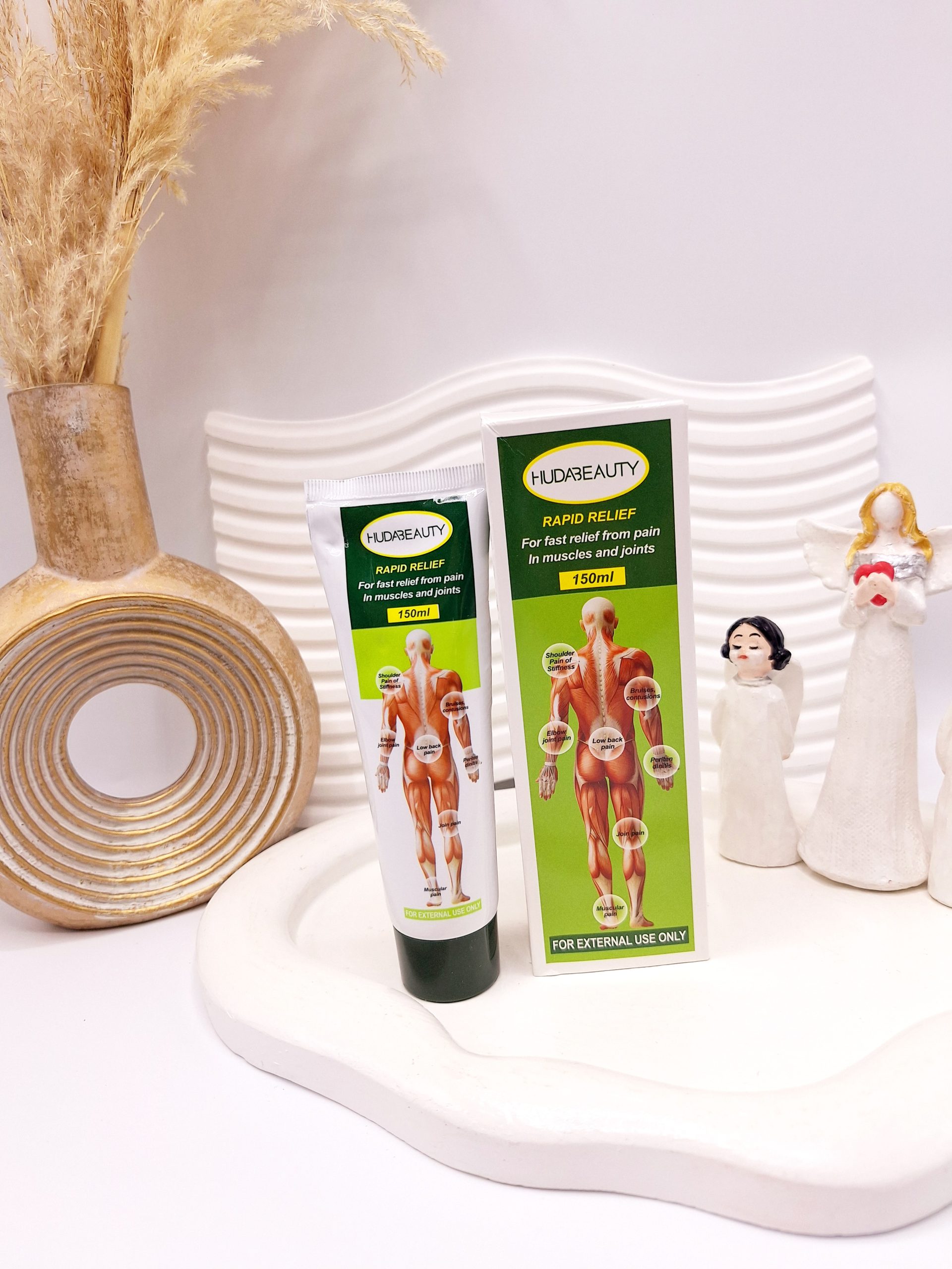 کرم درمانی تسکین دهنده سریع درد عضلانی و درد های روماتیسمی هدا بیوتی کد 25006