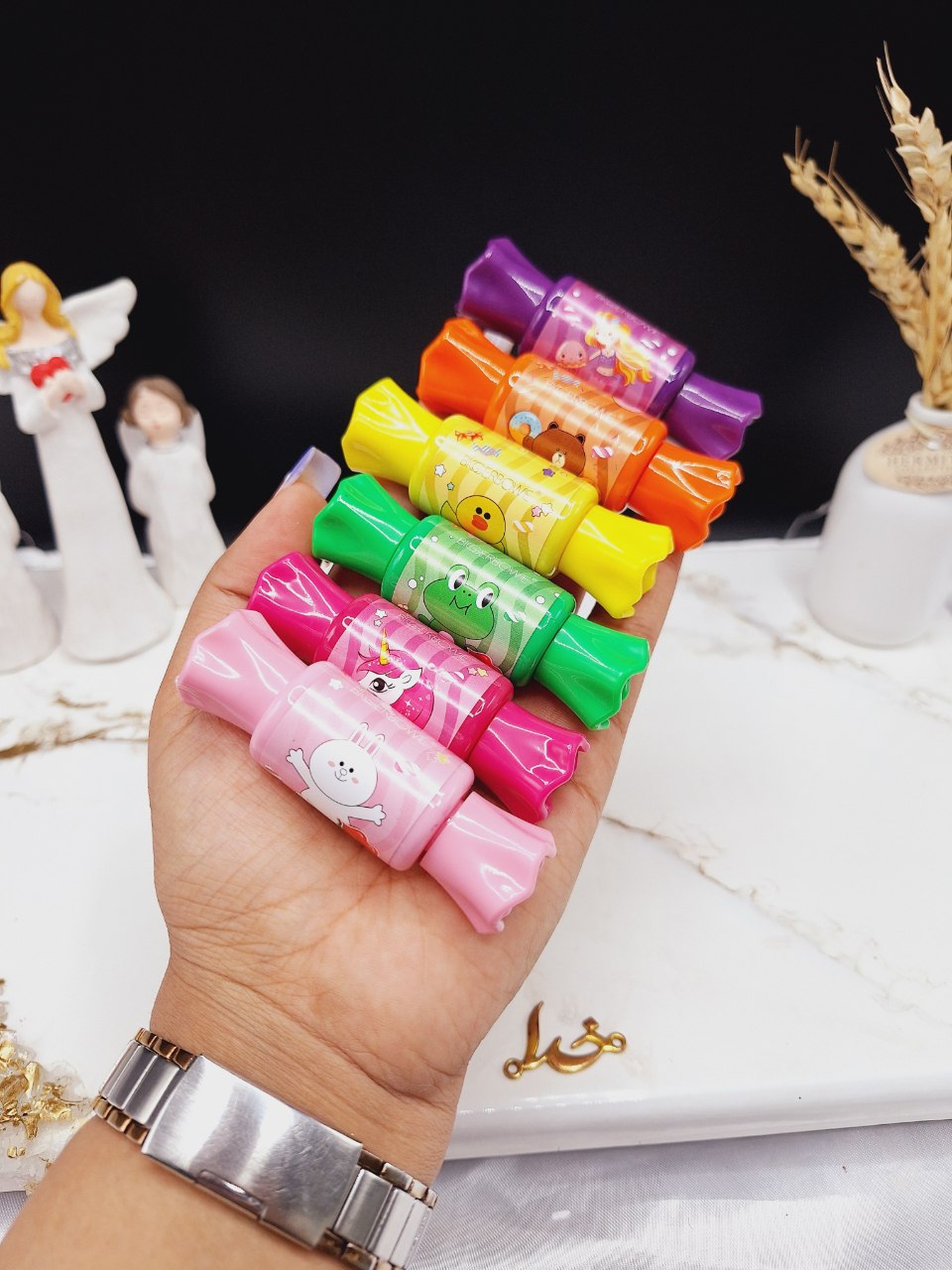 تینت لب شکلاتی طرح میشا بیوتی سیتی کد 5002