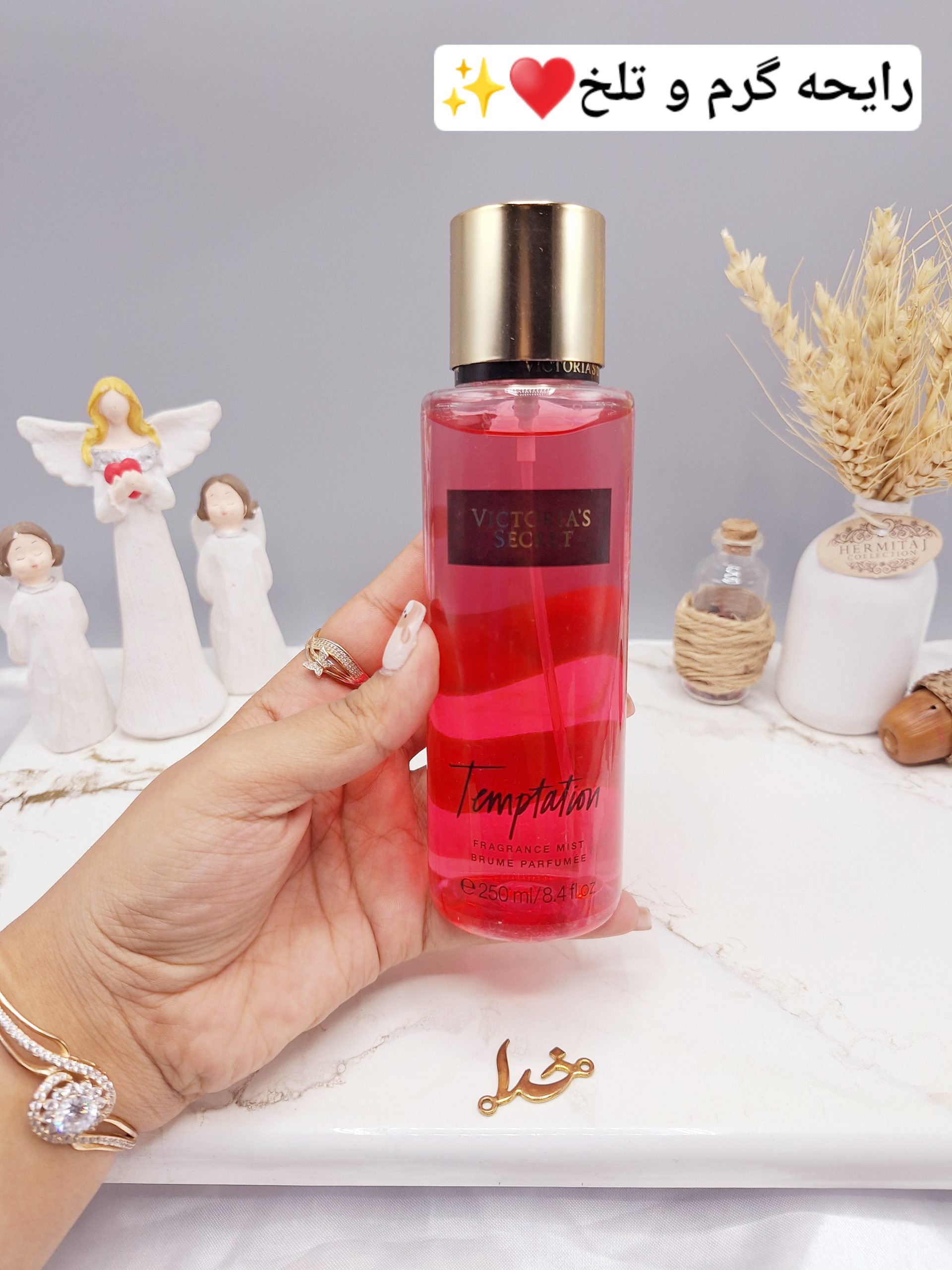 بادی اسپلش 250 ml ویکتوریا سکرت مدل Temptation اورجینال