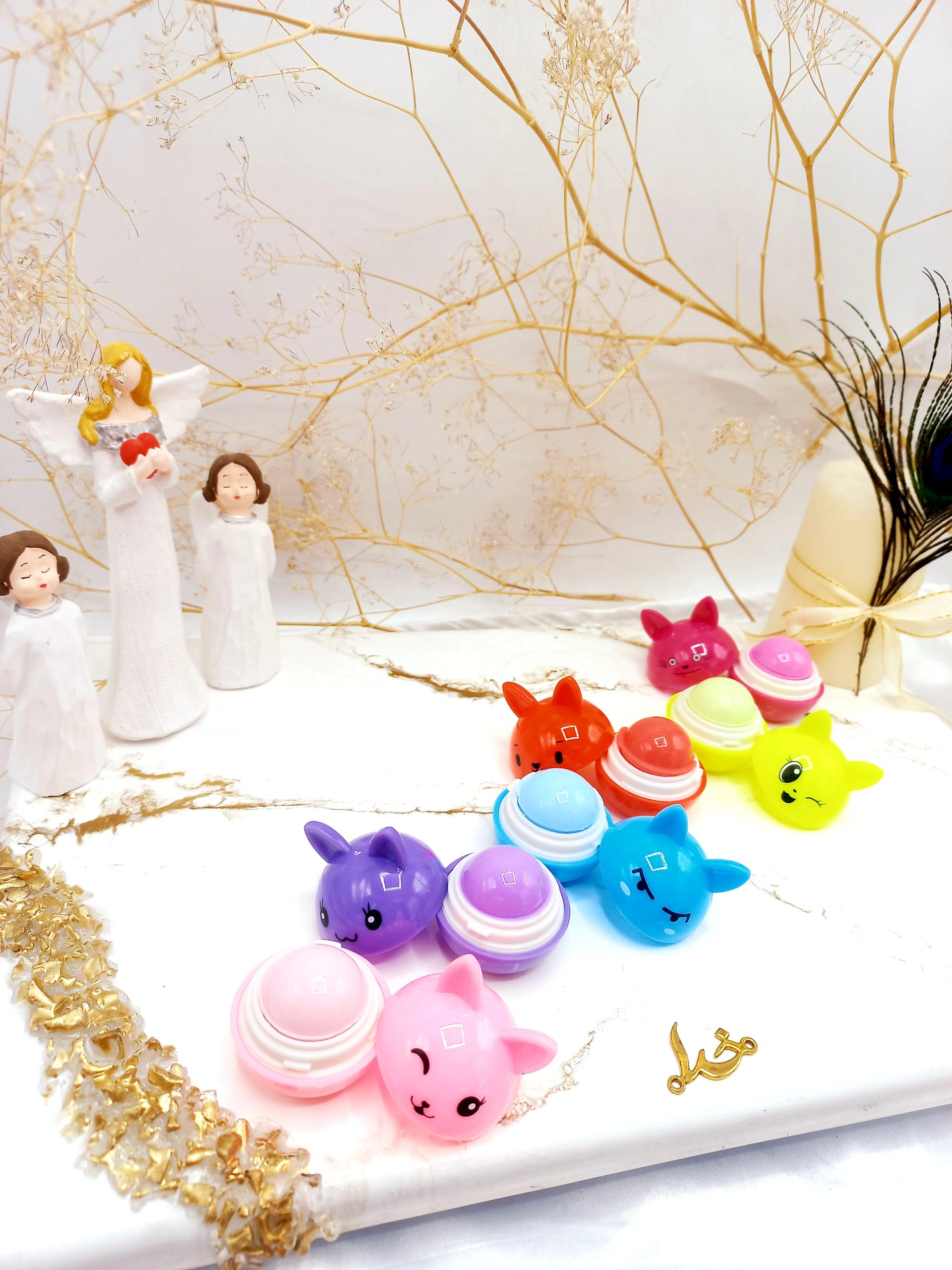 بالم لب ویتامینه طرح گربه DAIXUERE کد 5703