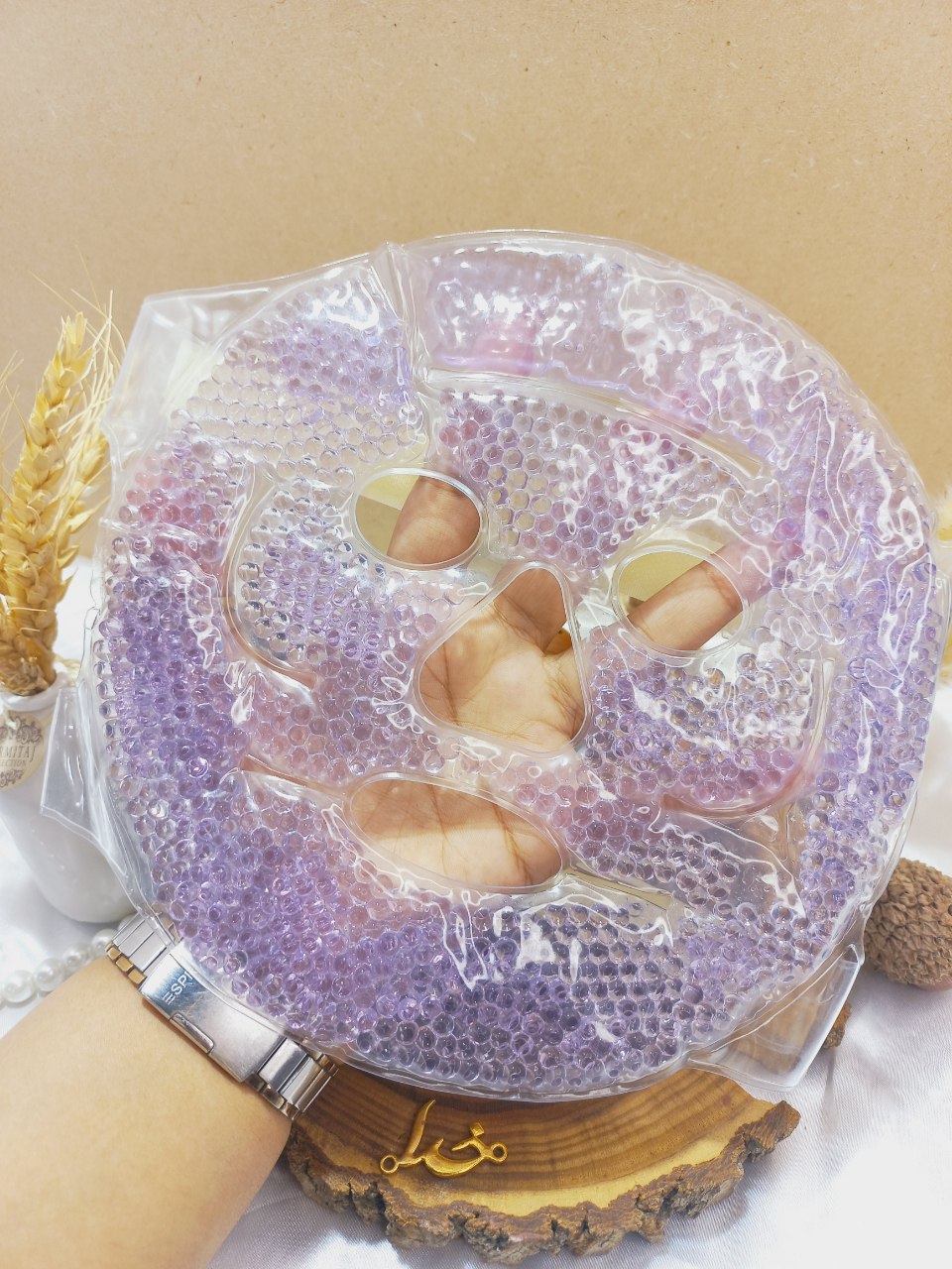 ماسک کمپرس تمام صورت ژله ای یخی