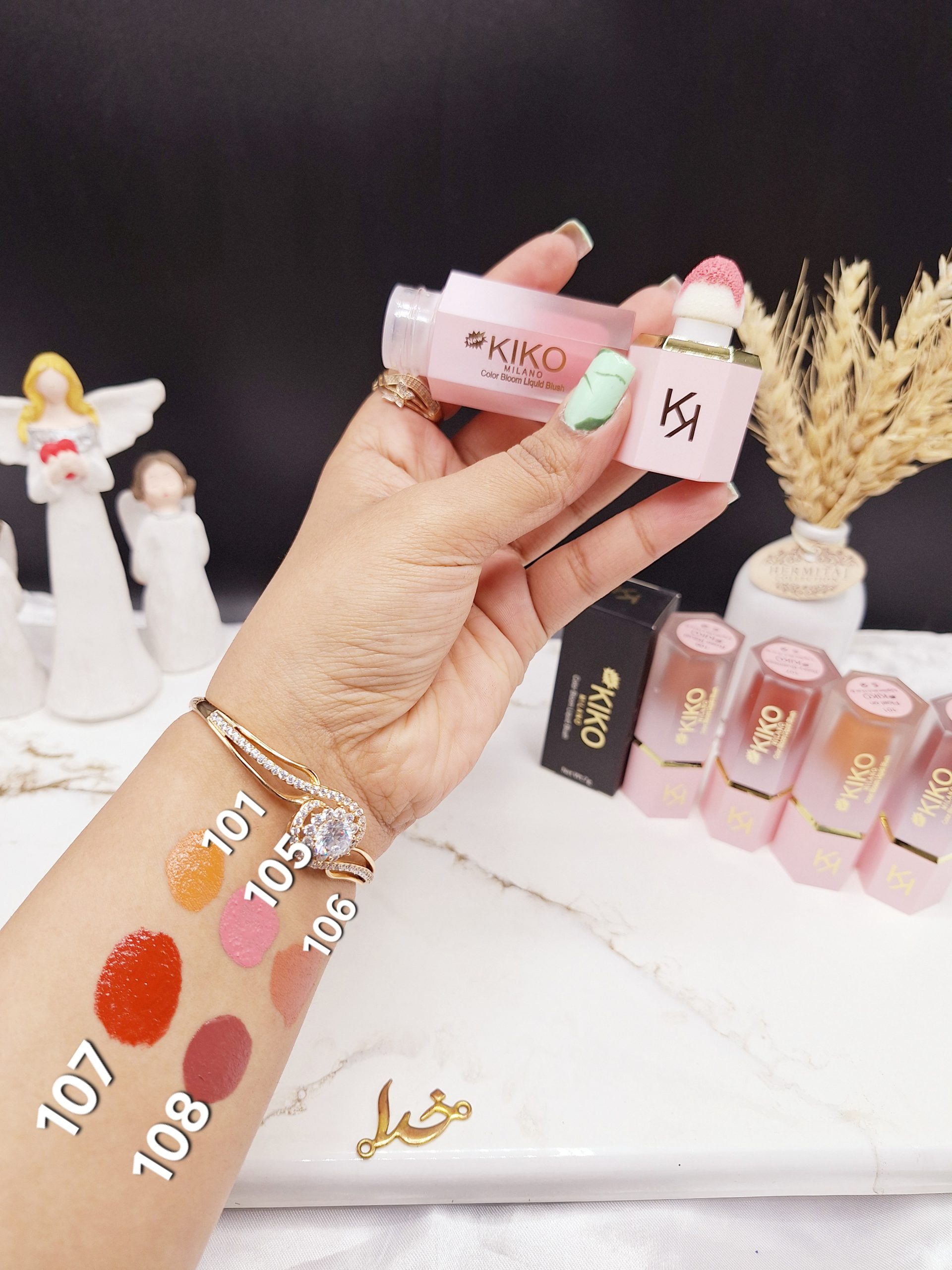 رژ گونه مایع پد دار KIKO کد 3469