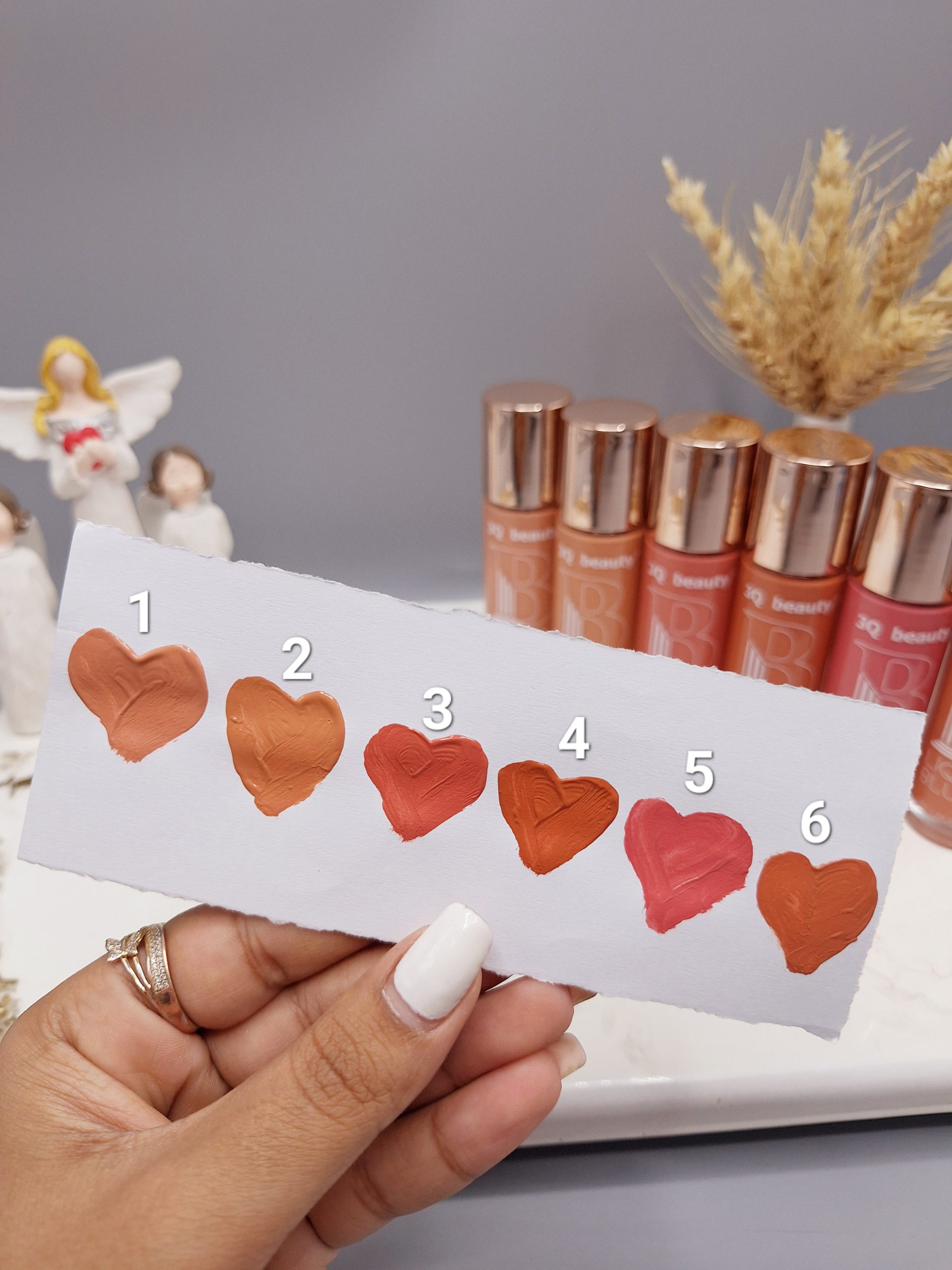 رژ گونه مایع زیبا استوانه ای برند 3Q‏ بیوتی کد NO:BL-8555