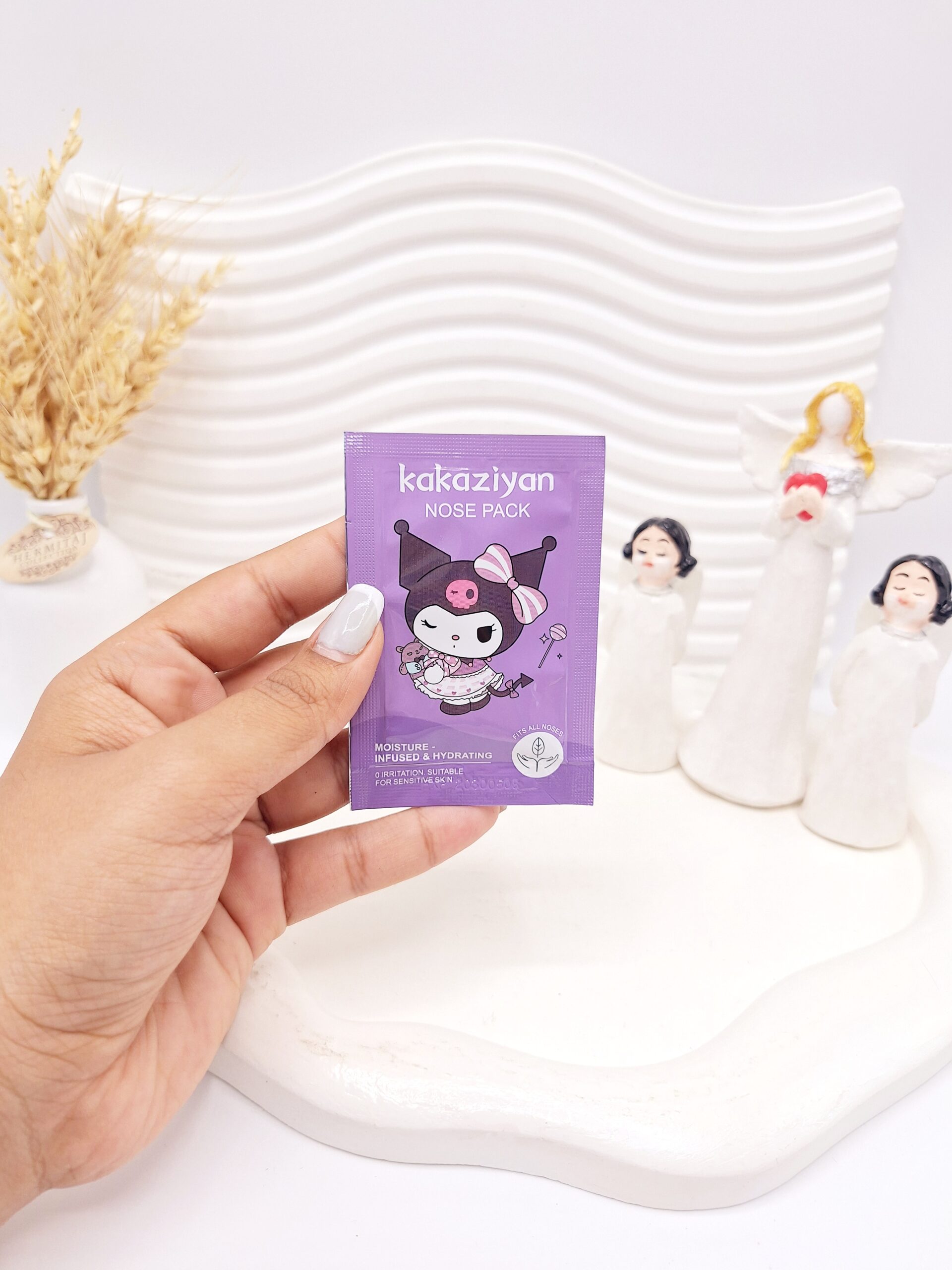 ماسک تکی بینی کرومی بنفش ساخت چین کد 6662