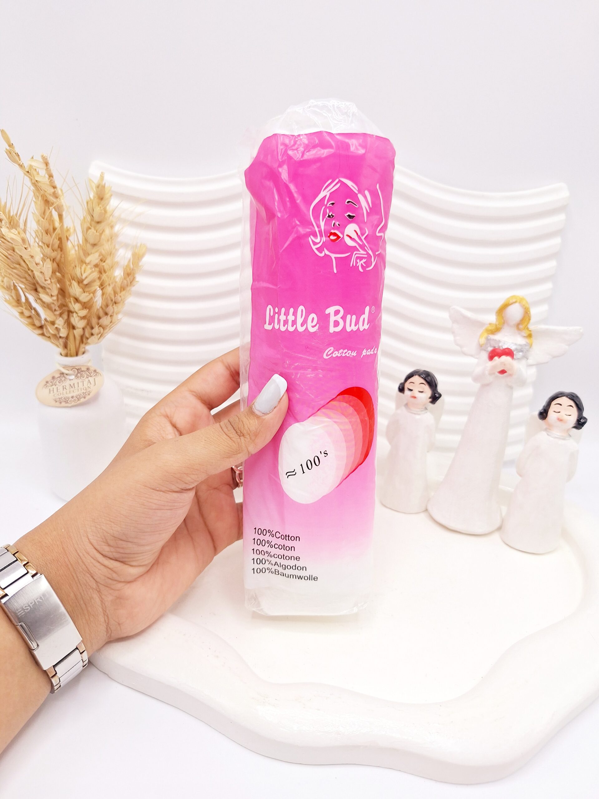 پد آرایش پاک کن 100 عددی کد 8908