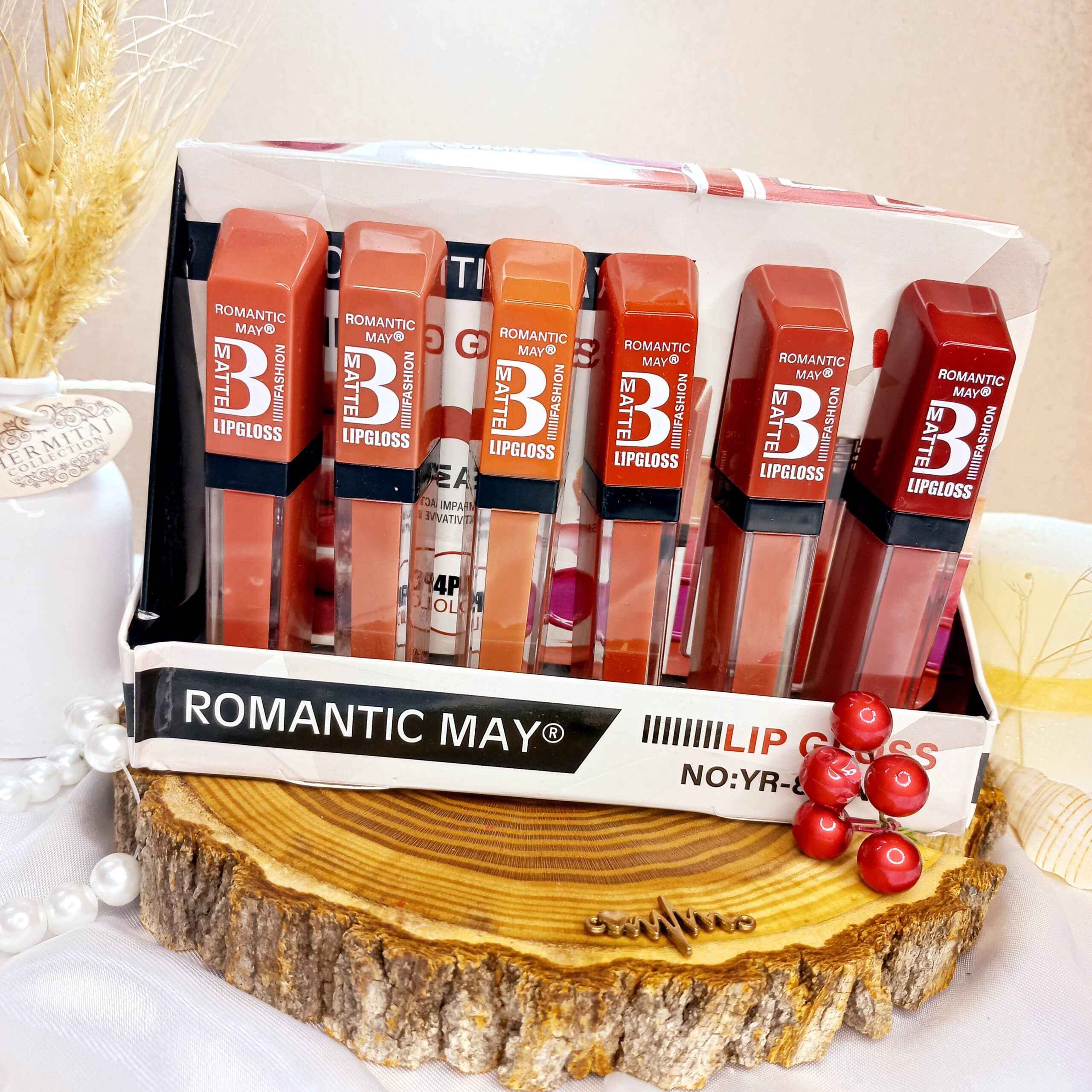 رژ لب مایع رمانتیک کد835 ROMANTIC MAY | پخش عمده