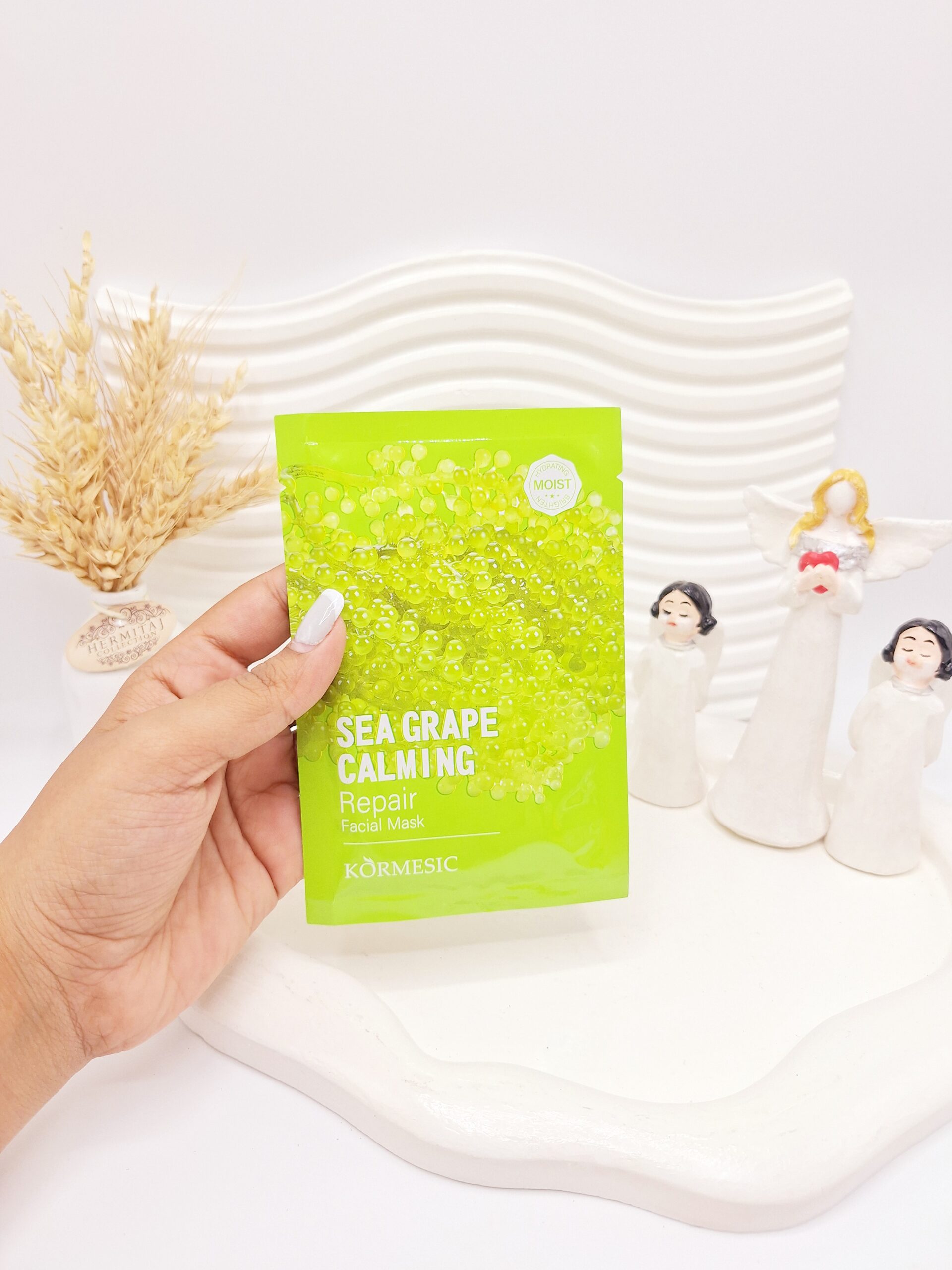 ماسک ورقه ای انگور دریایی KORMESIC کد 3791