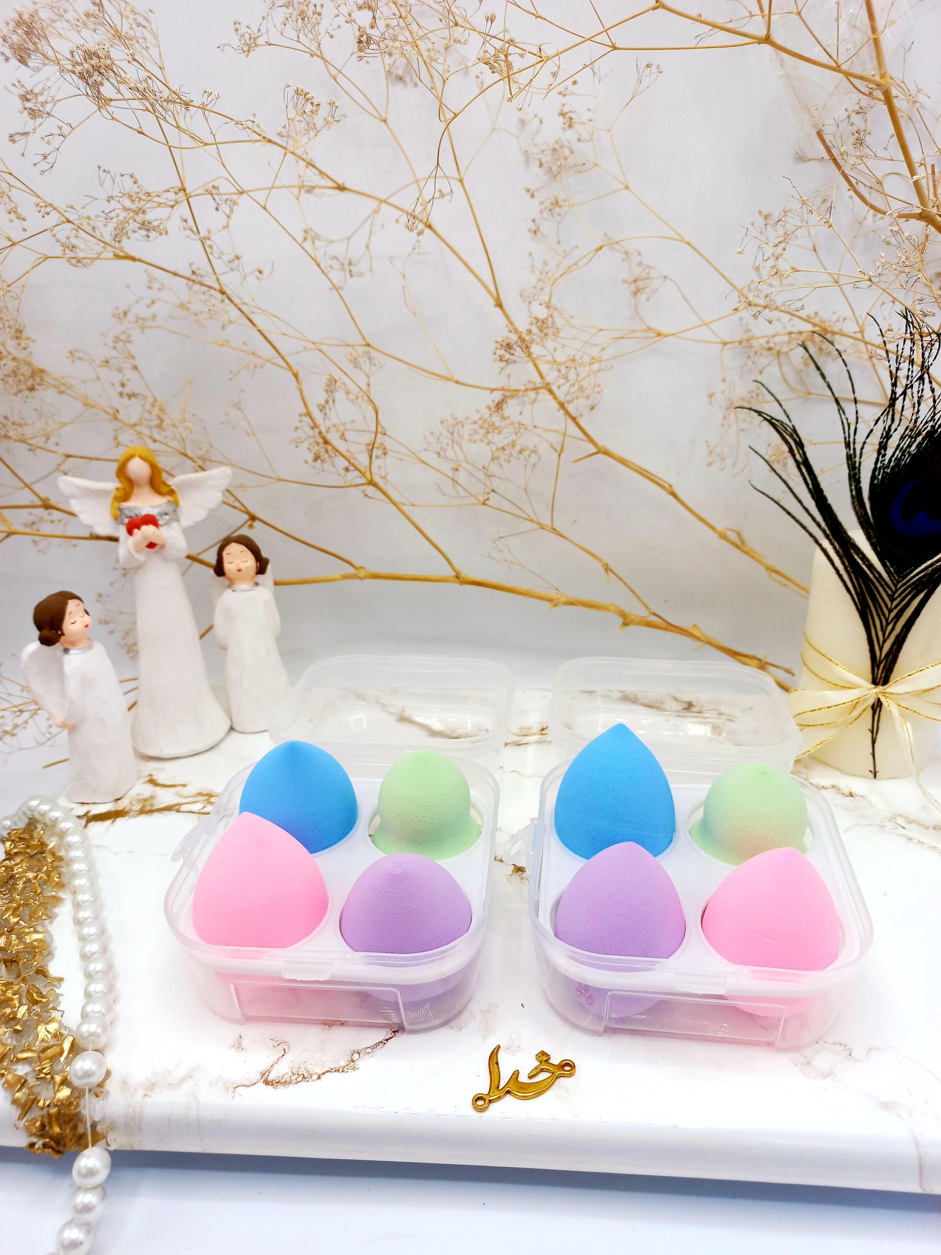 باکس پد تخم مرغی 4 تایی بیوتی بلندر (با کیفیت)