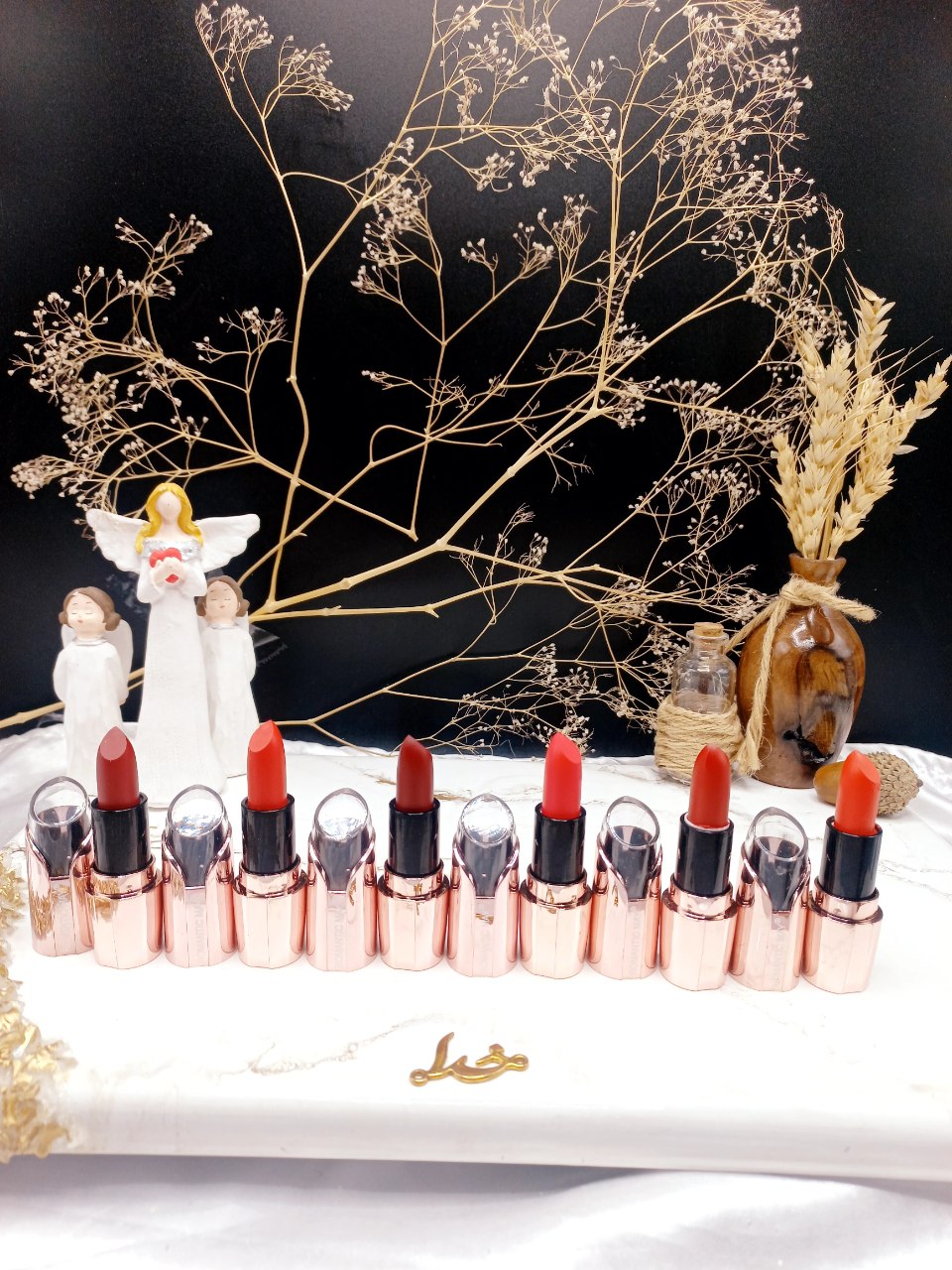 پک رژ جامد 6 تایی برند رومانتیک مای ROMANTIC MAY کد YR_058