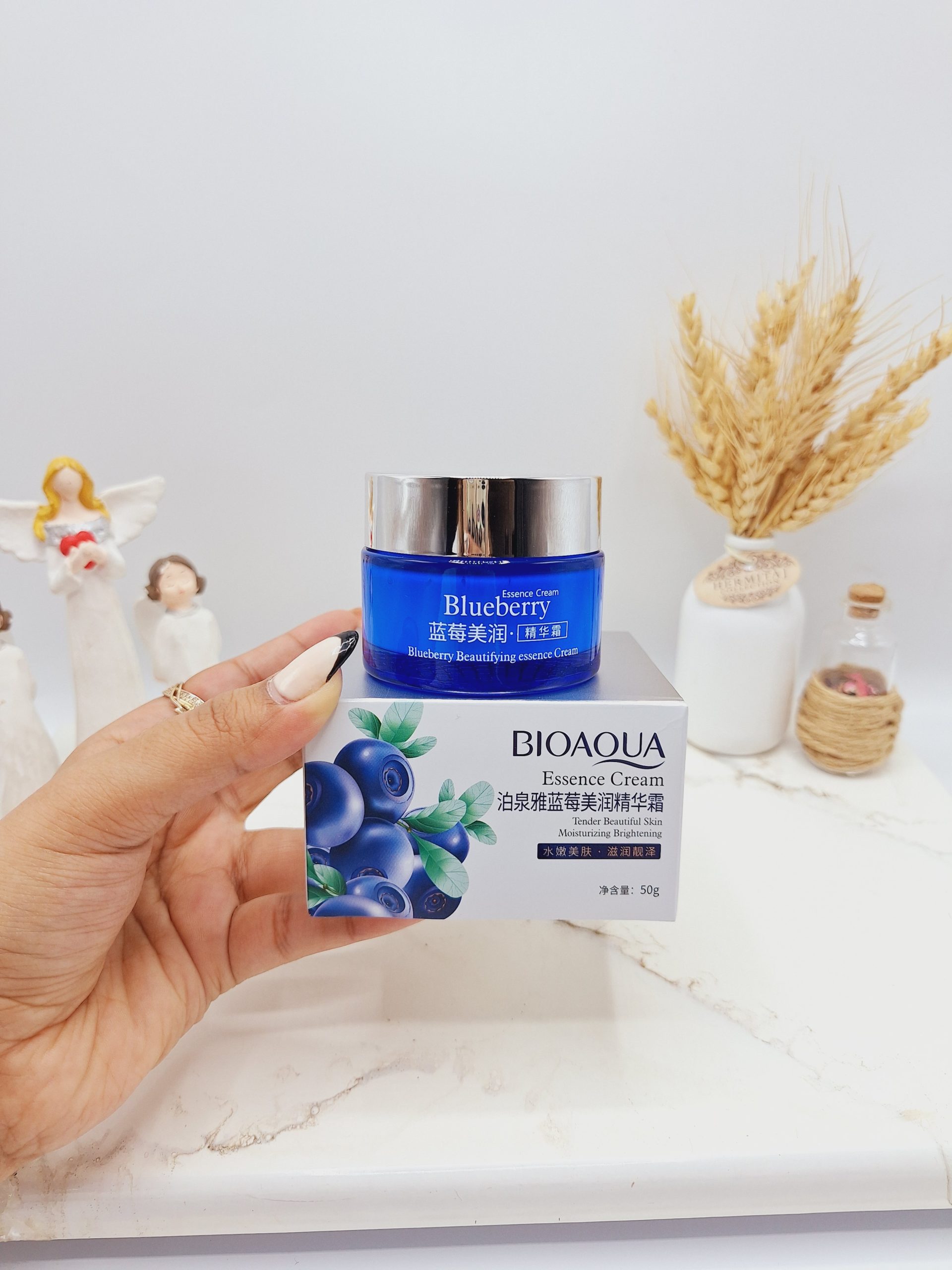 کرم جوانسازی و آبرسان پوست واندر بلوبری BIOAQUA کد bqy2775 | پخش عمده