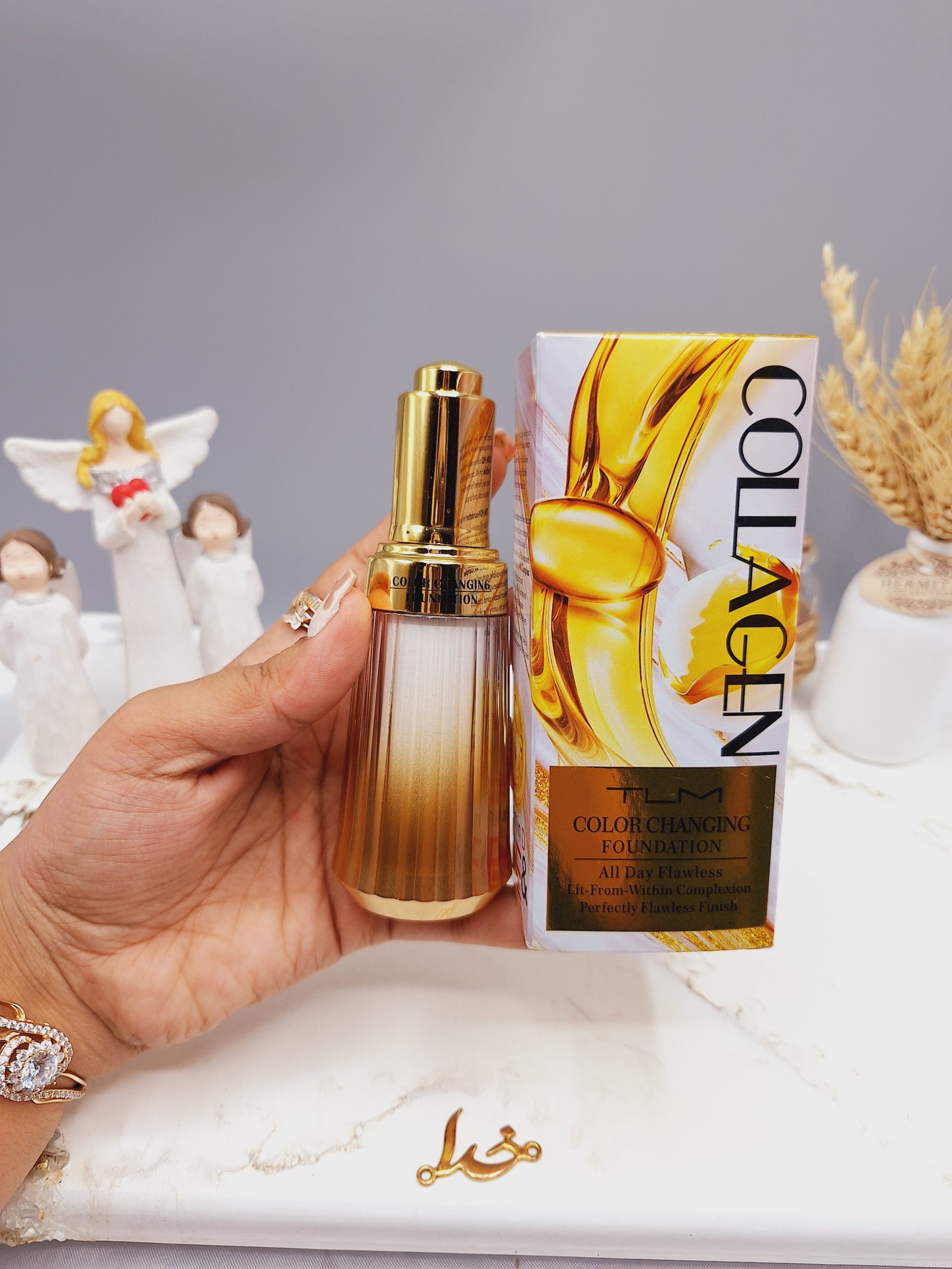 کرم روز کلاژن ساز رنگدانه دار روشن برند تایلامی کد TLM-F250