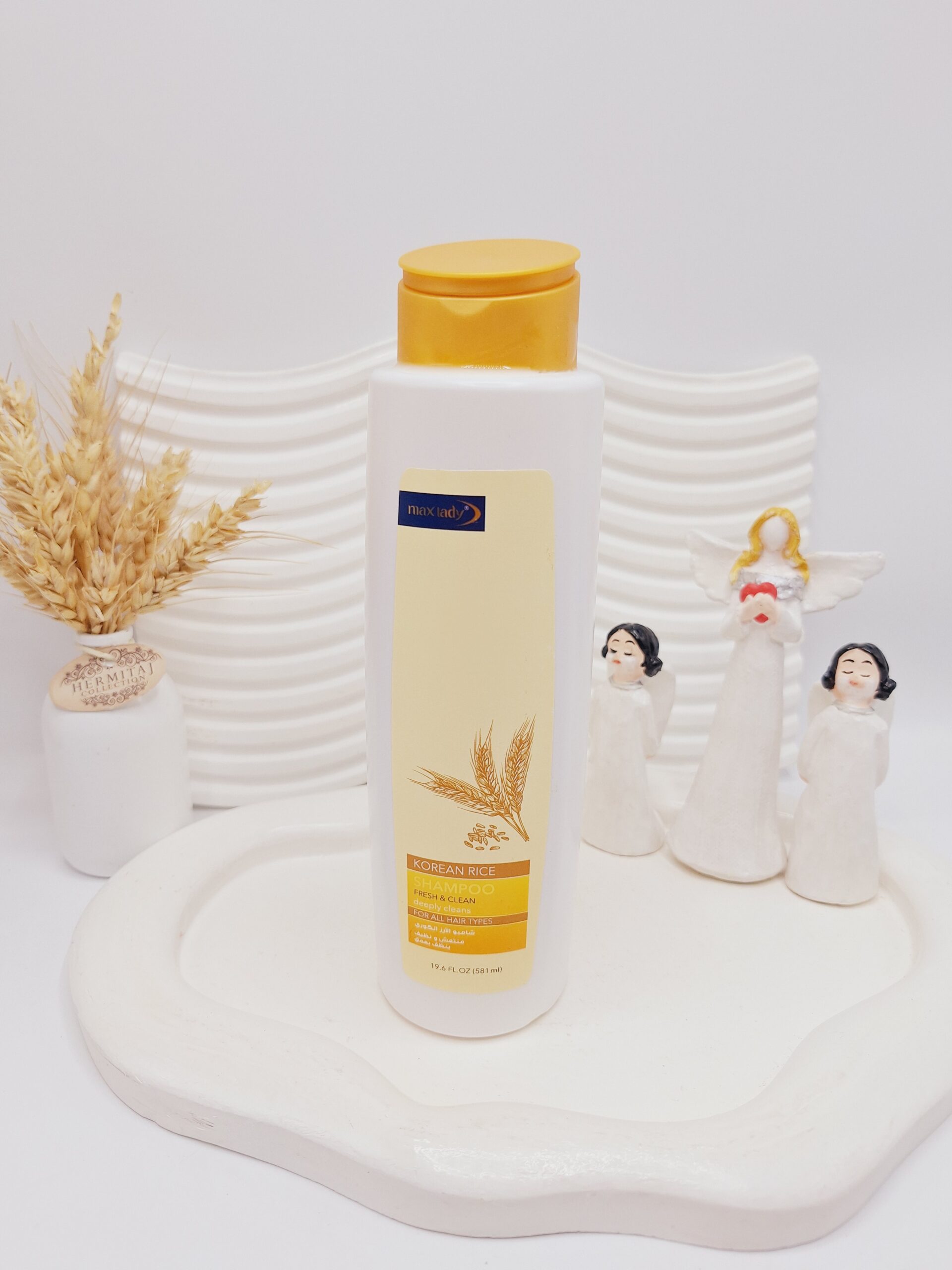 شامپو برنج 580 میل مکس لیدی تقویت کننده و ضد ریزش مو کد 6919 (بدون کارتن)