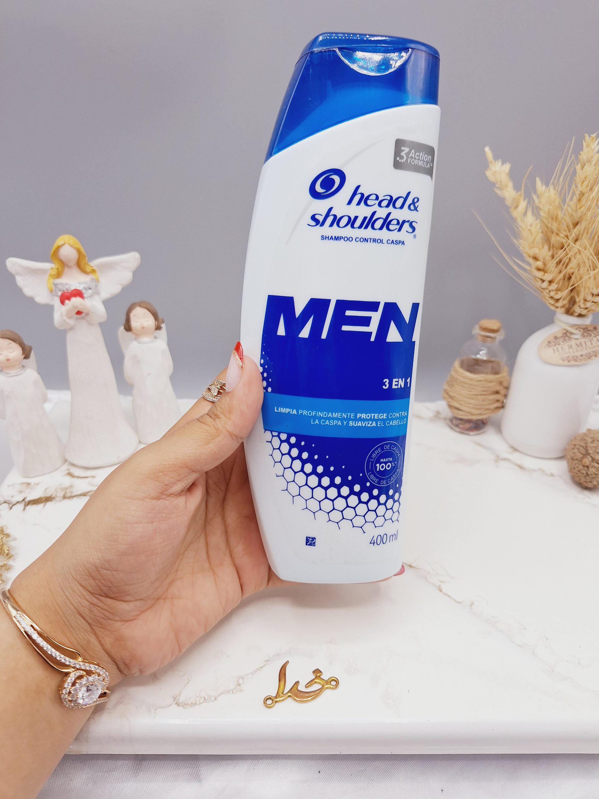 شامپو ضد شوره و نرم کننده پوست سر هد اند شولدرز مردانه کد 0084