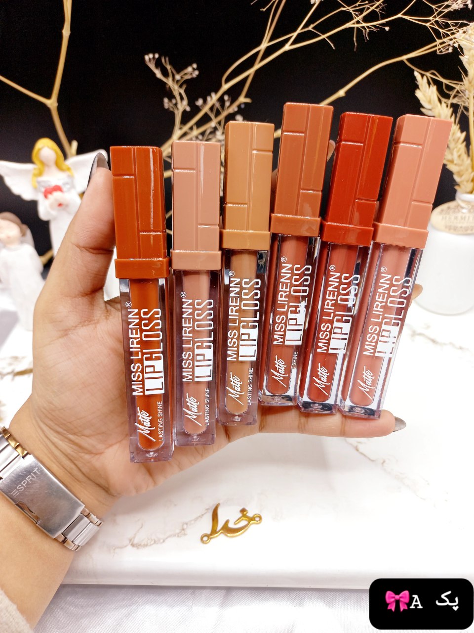 پک رژ مایع 6 تایی میس لرن miss lernn کد ml797