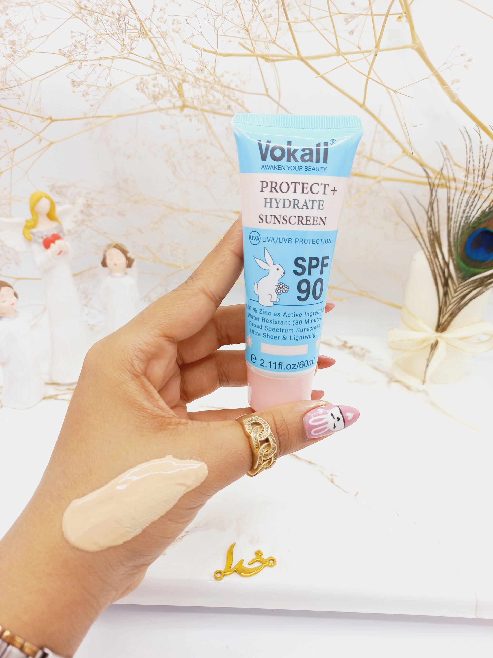 ضدآفتاب وکالی سان کرمVokali Spf 90 کد cx7256