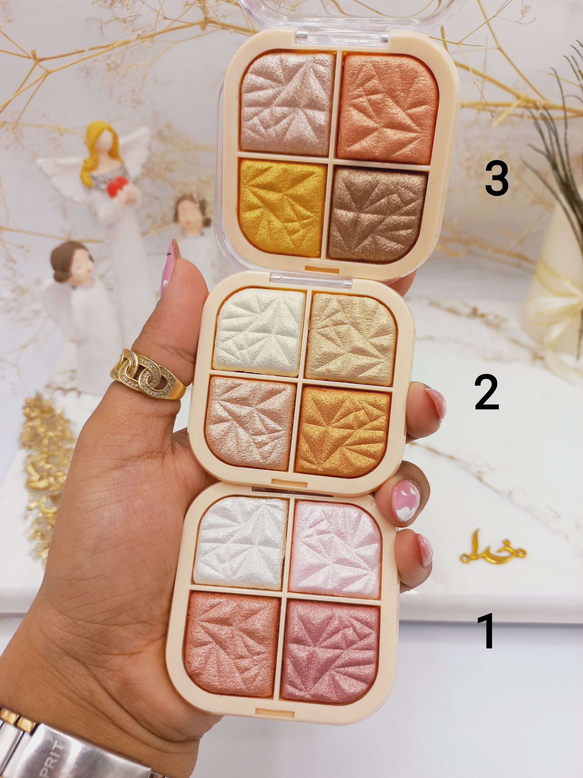 هایلایتر پرطرفدار چهار قلو آرت اسکین کد AS976092