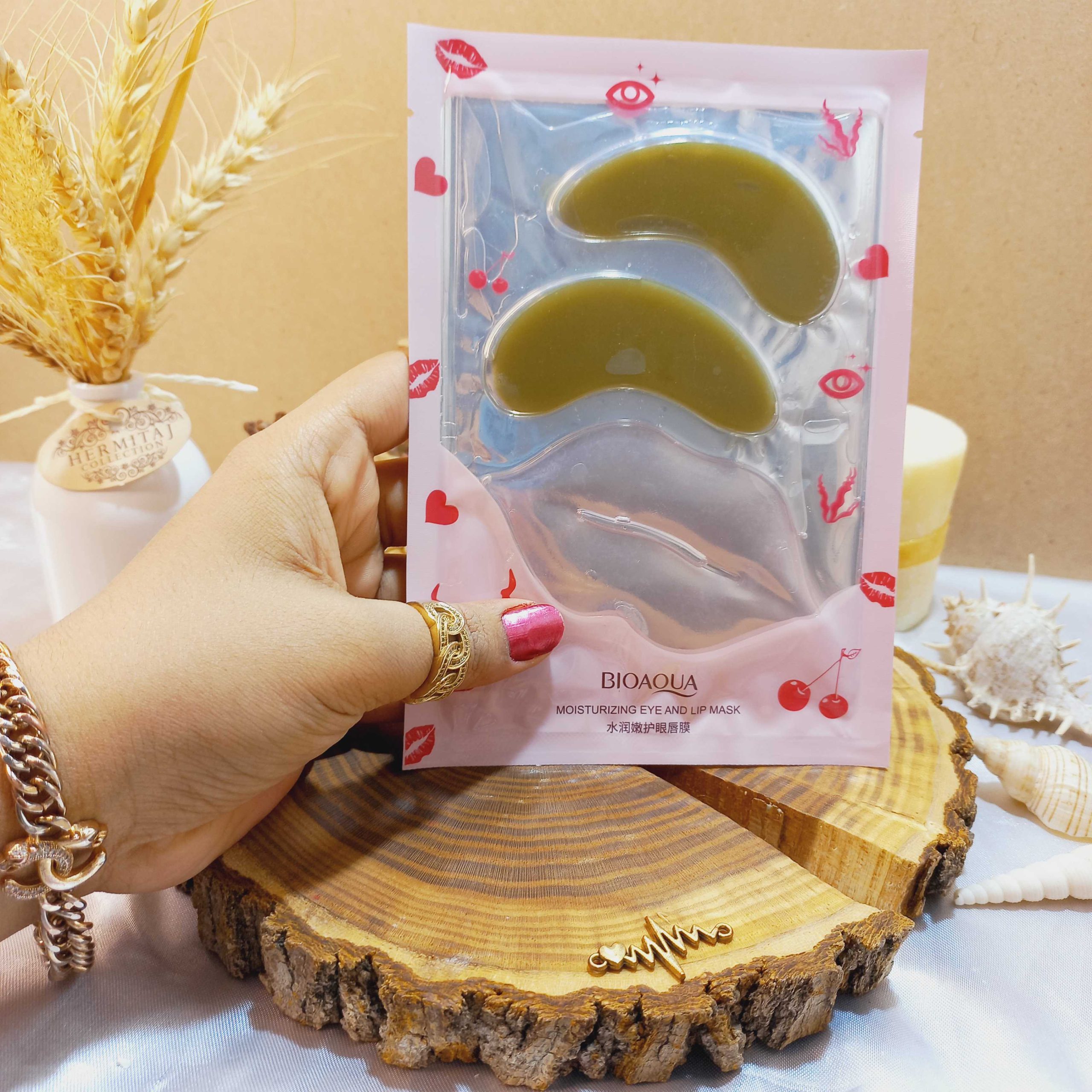 ست ماسک ورقه ای لب و زیر چشم اصلی بیوآکوا BIOAQUA کد 92991 | پخش عمده