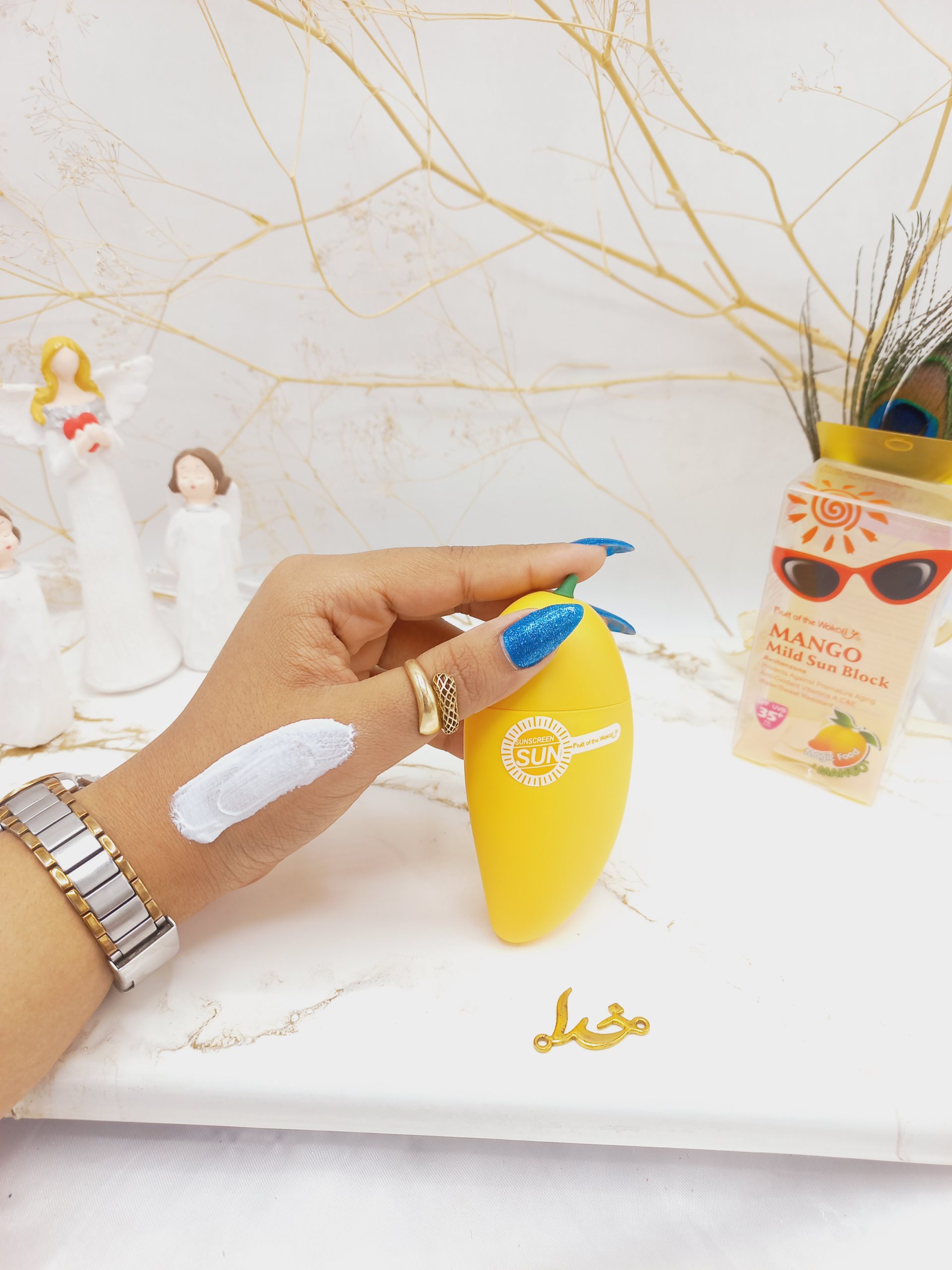 ضدآفتاب SPF 35  مدل انبه حجم 50 میل ووکالی کد WKL327