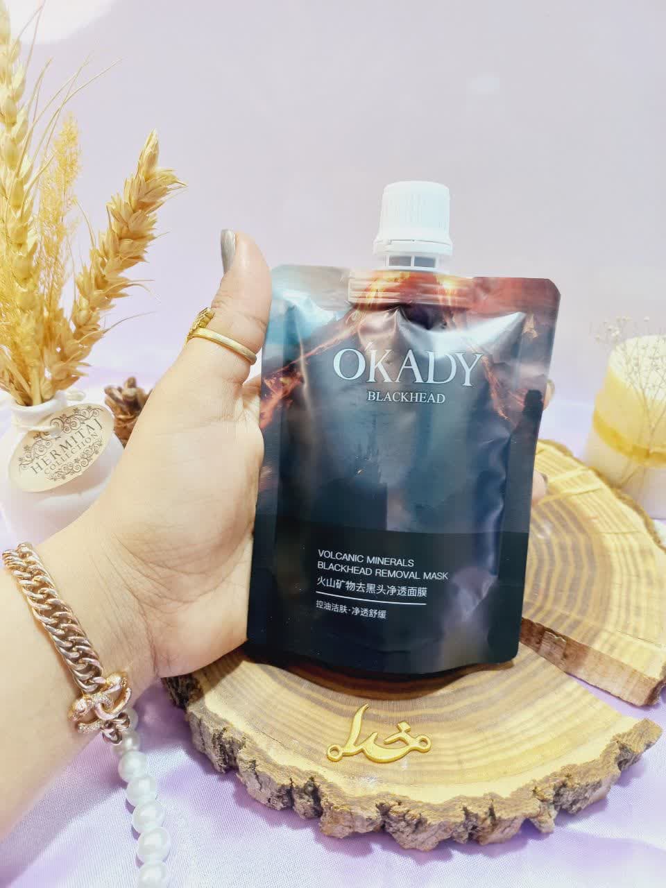 ماسک کمیاب ساندیسی خاکستر کوه آتشفشان OKADY کد DS92946