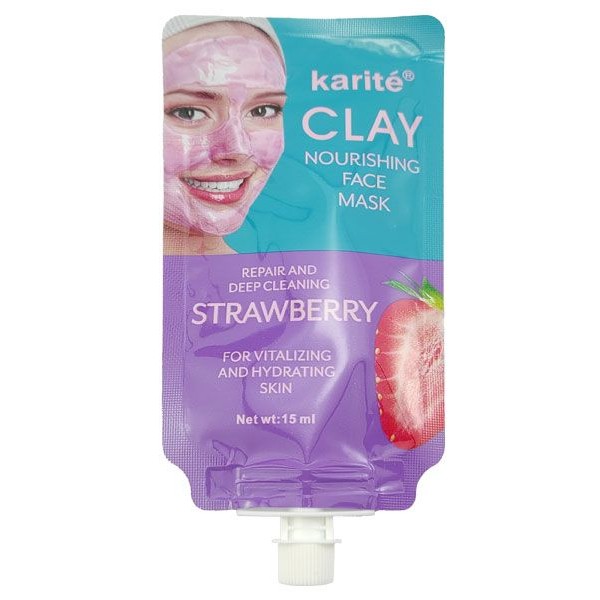ماسک صورت ساندیسی توت فرنگی کاریته Karite | پخش عمده