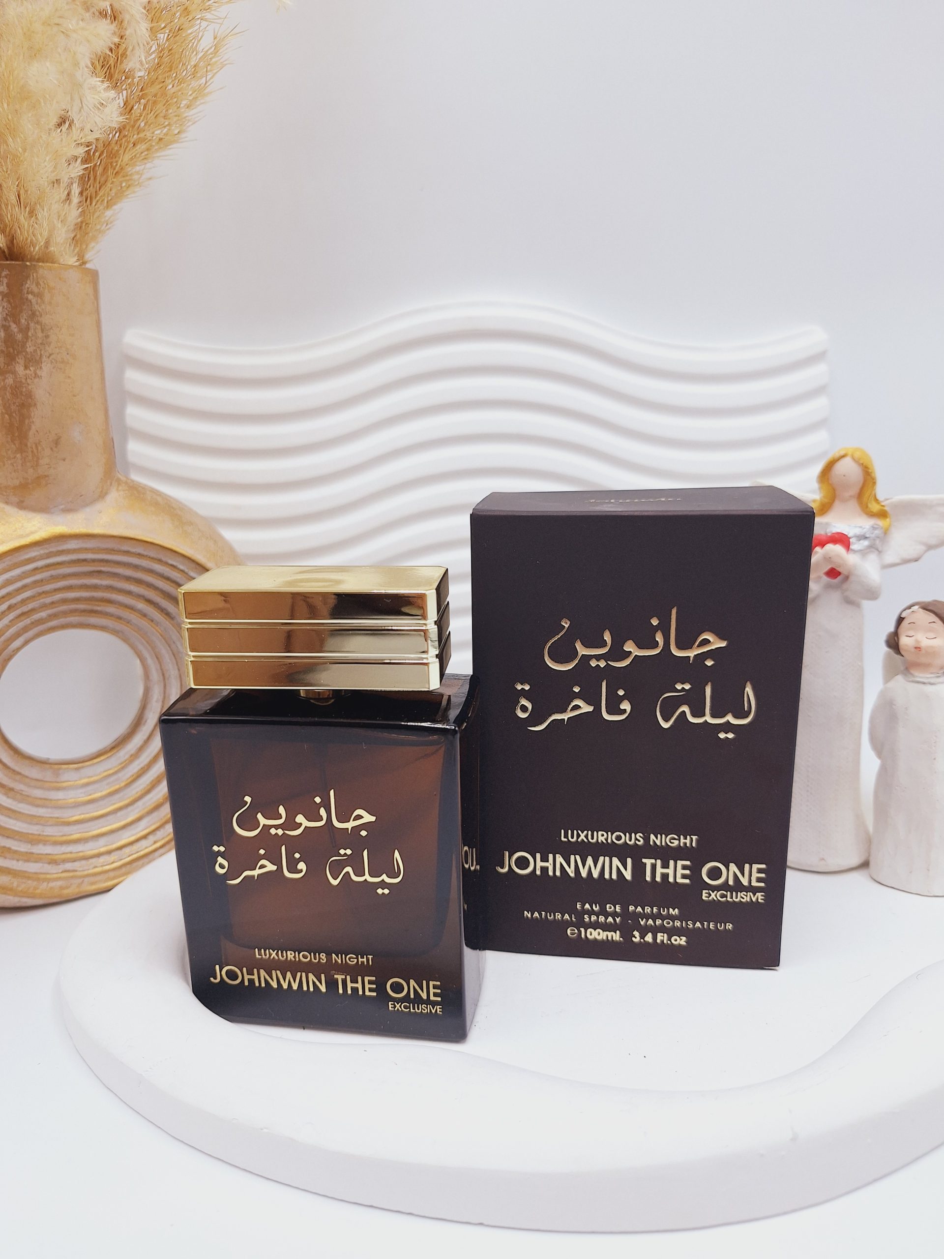 ادکلن 100 میل شرکتی ماندگاری 8 ساعته مدل جانوین لیلة فاخرة کد 0571