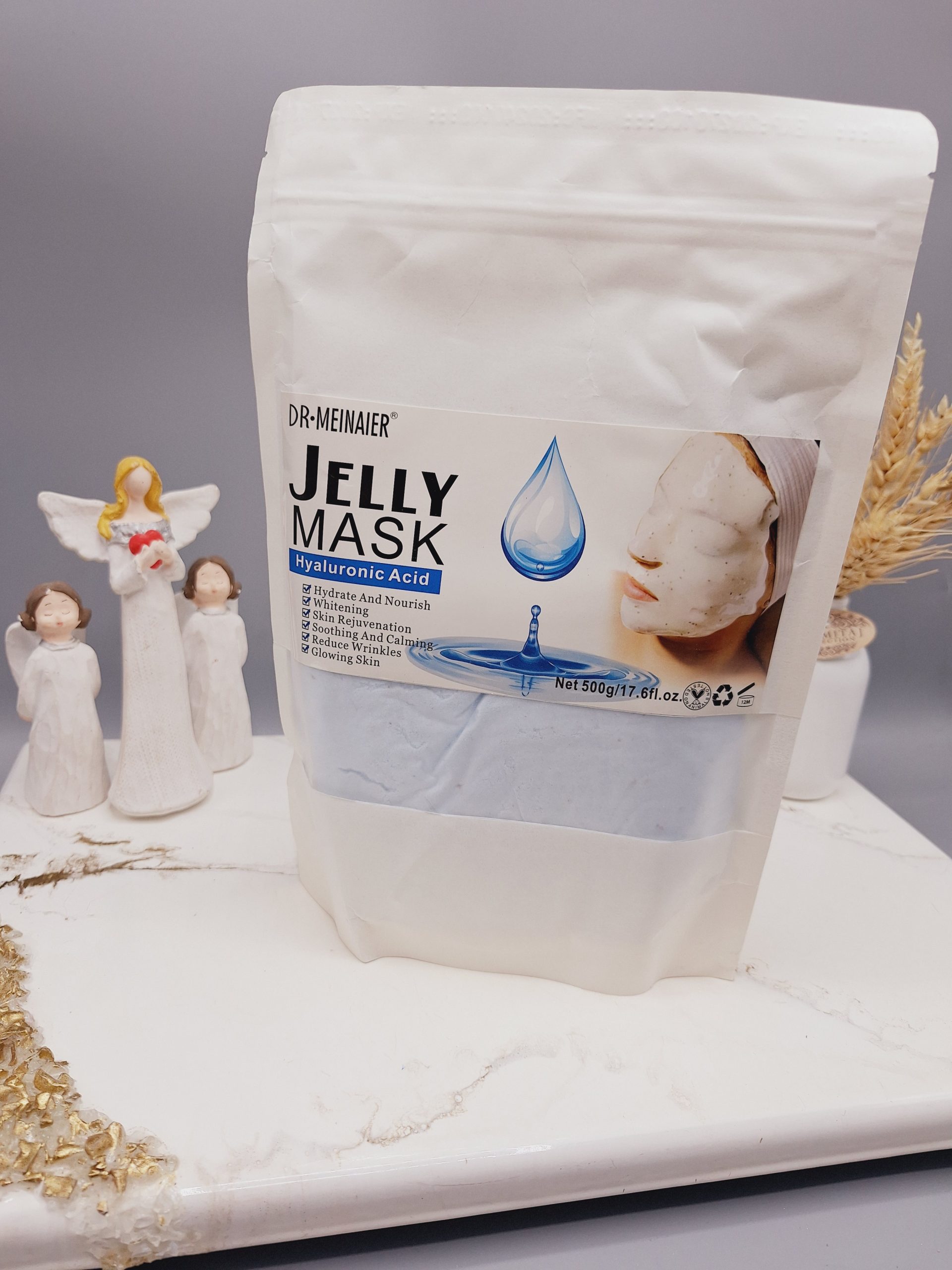 ماسک هیدروژلی هیالورونیک اسید دکتر مینایر Dr.Meinaier حجم 500 گرم کد NO.:220721-5