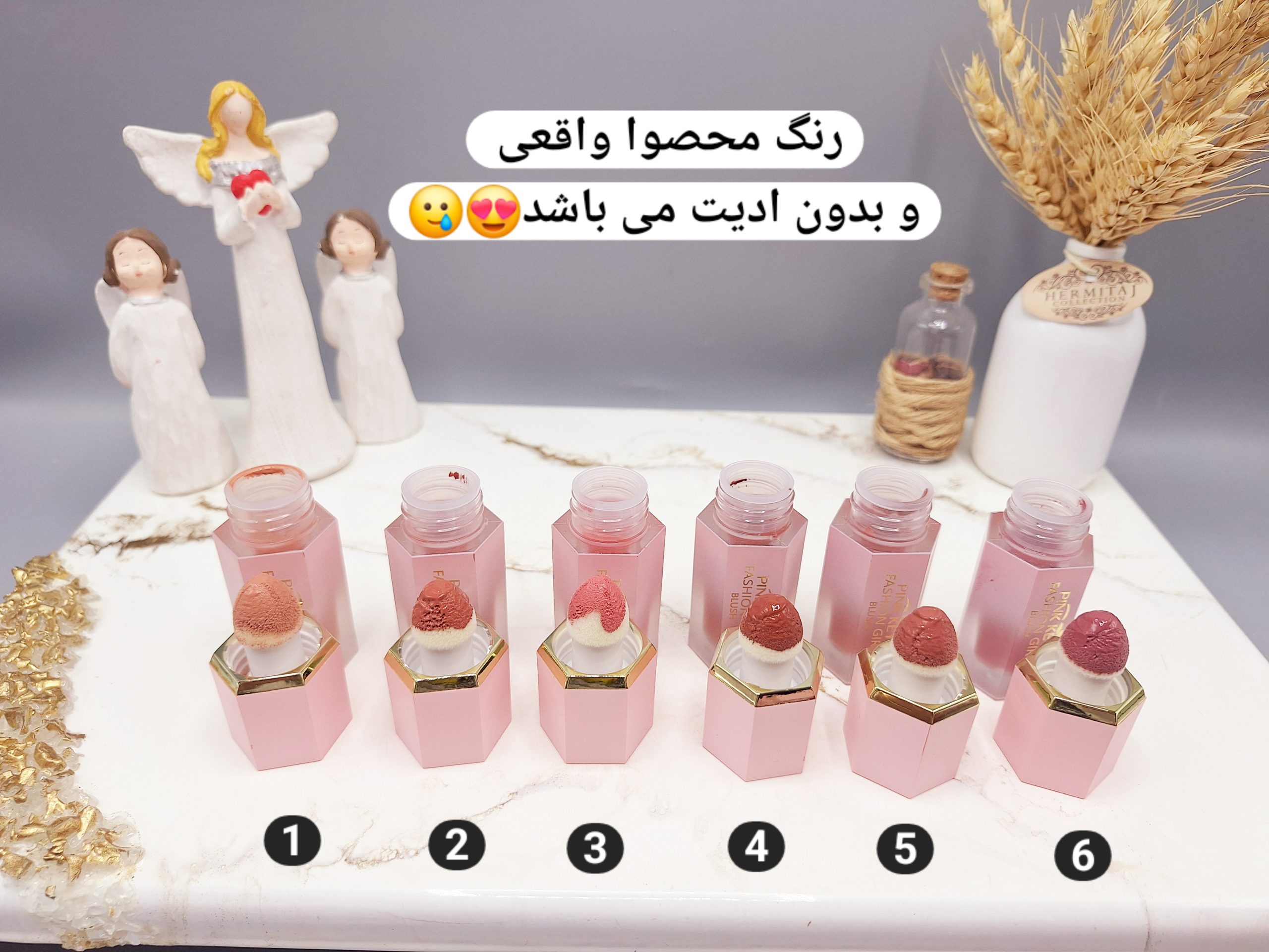 رژ گونه پد دار برند BLUSH کد RK148