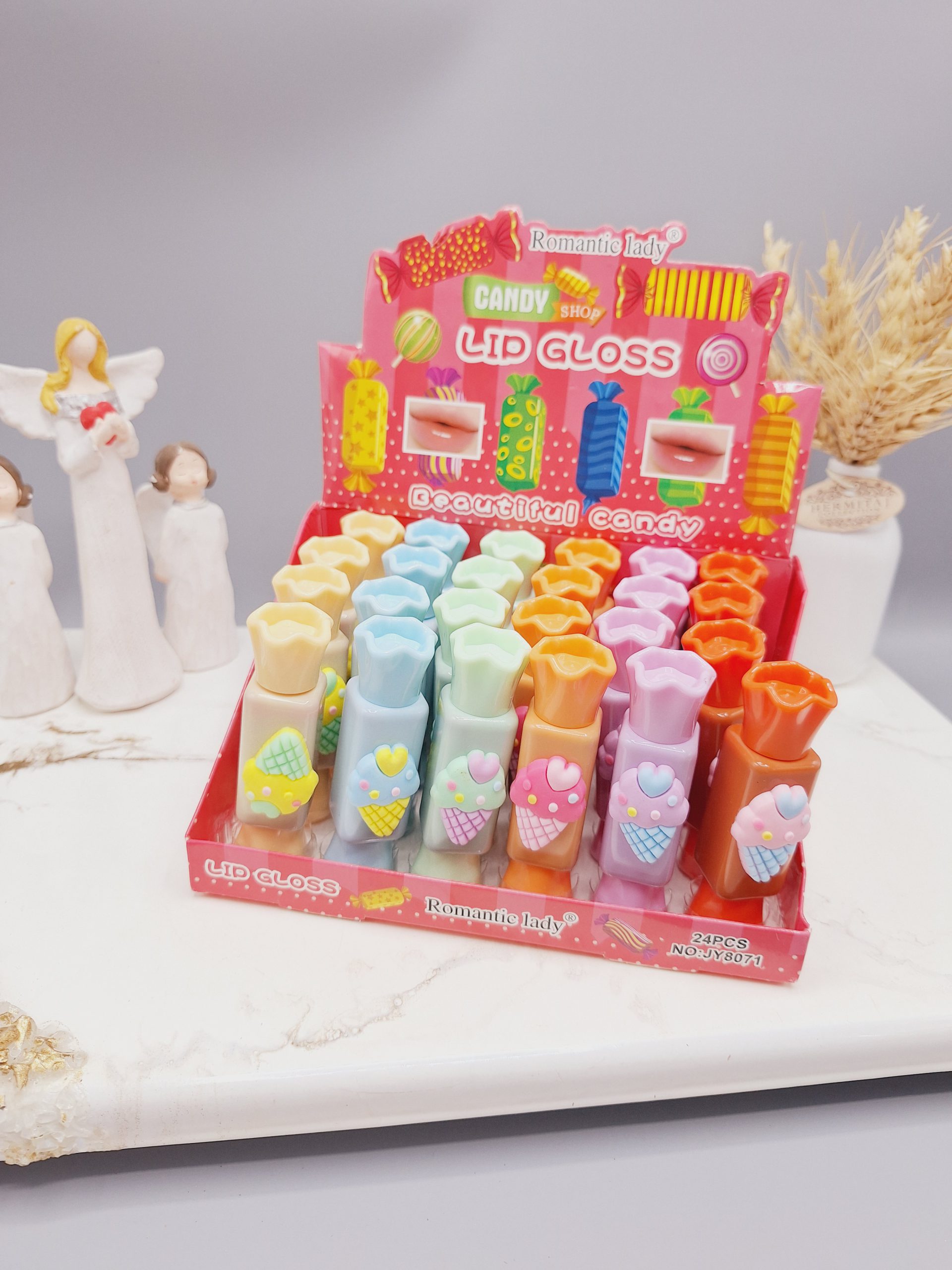 تینت لب خوش رنگ طرح شکلات بستنی برند Romantic lady کد 8071