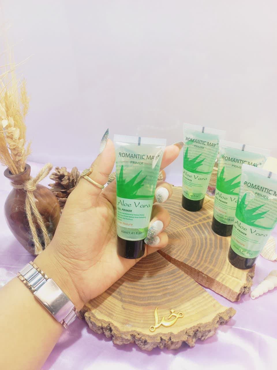 پرایمر آلوئه ورا پرطرفدار زیر ساز آرایش برند رومانتیک می ROMANTIC MAY کد F809