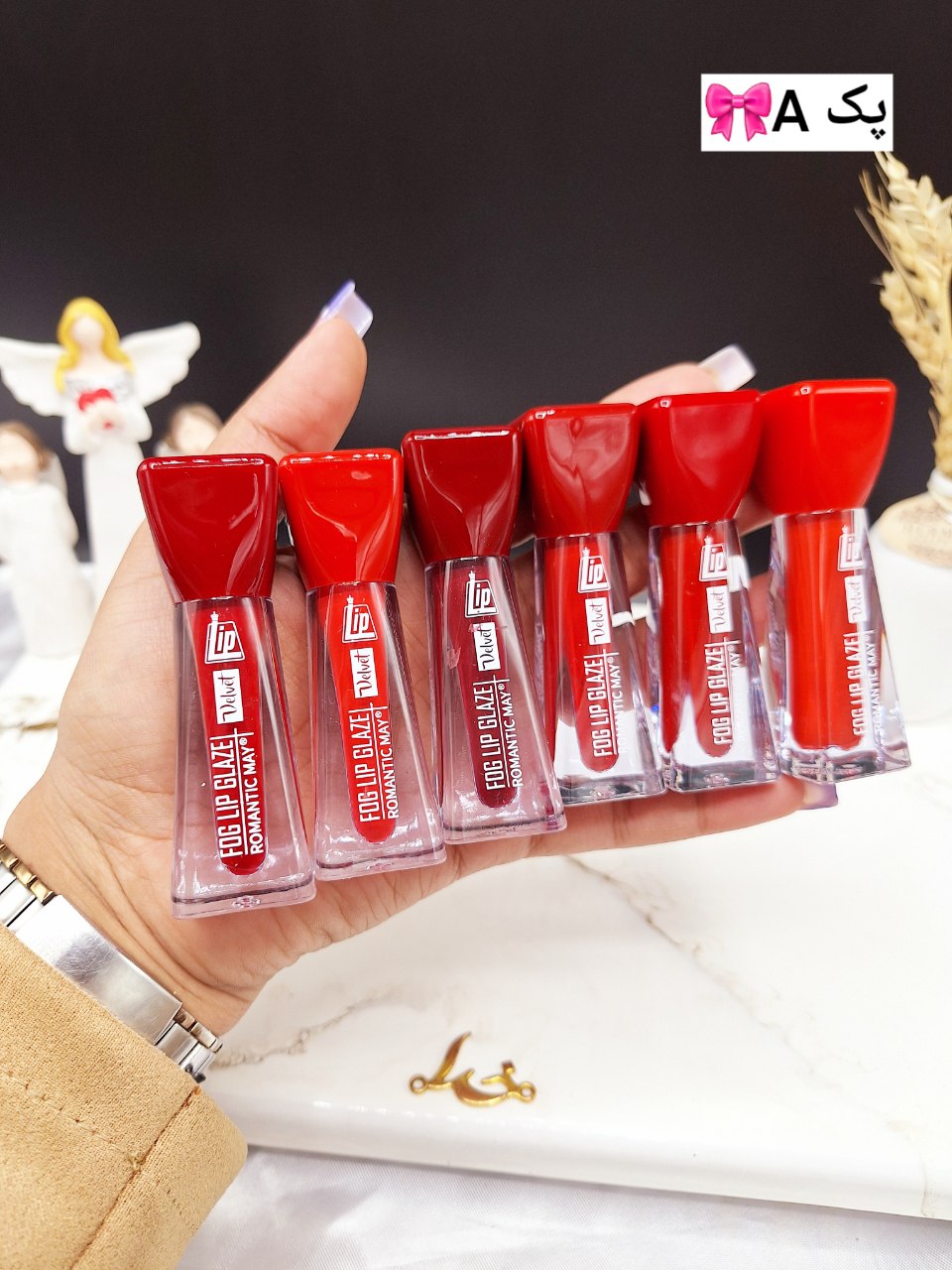 پک رژ مایع 6 تایی Romantic May کد 826