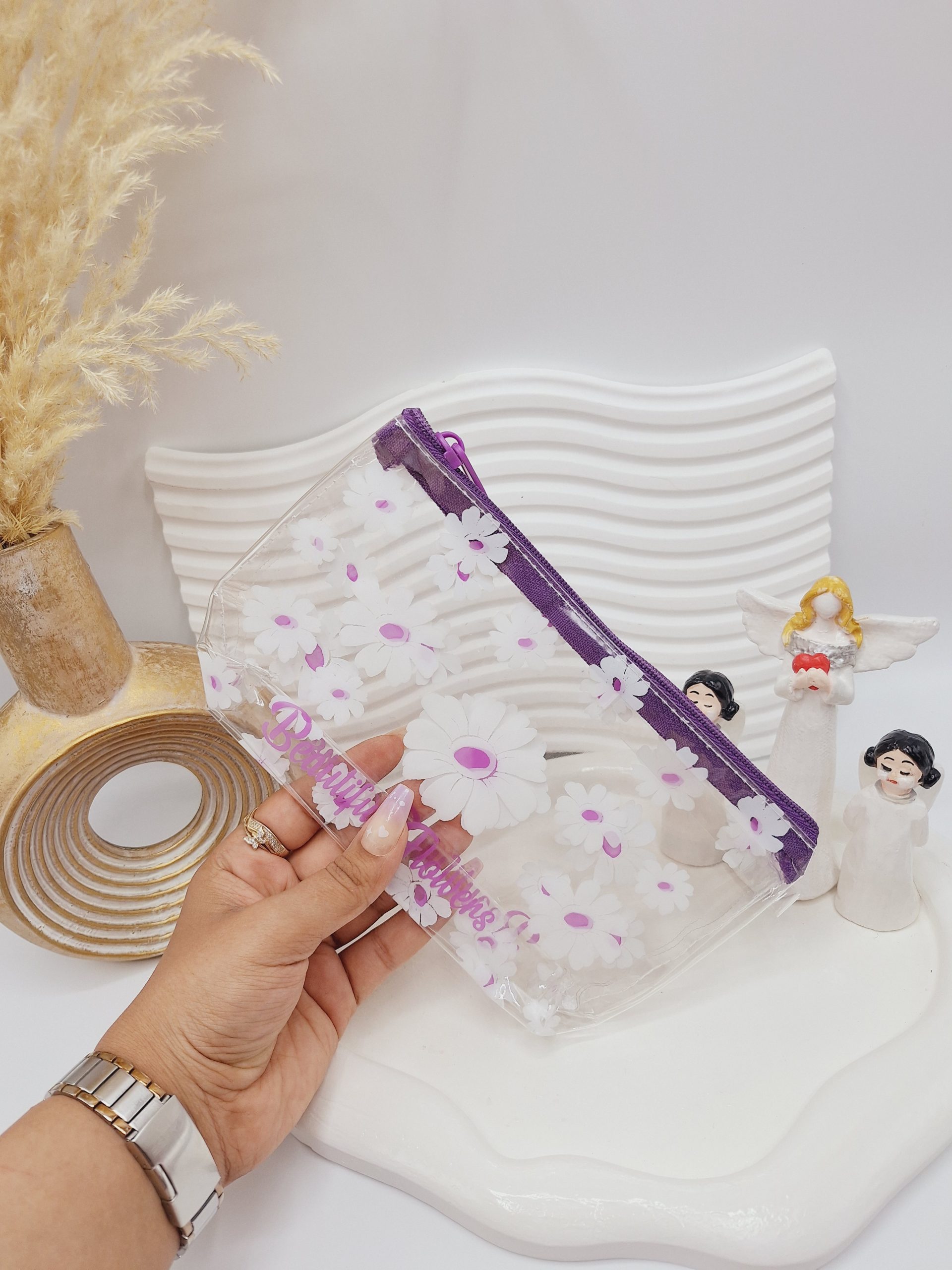 کیف طلقی با کیفیت و ترند طرح گل بهاری