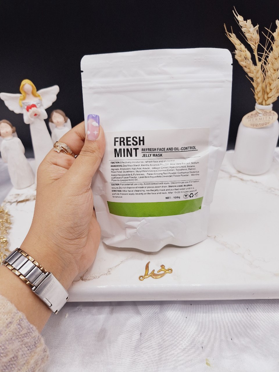 ماسک ژله ای 100g نعنا FRESH MINT ساخت چین